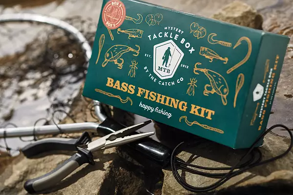 Catch Co Mystery Tackle Box PRO Bass Fishing Kit