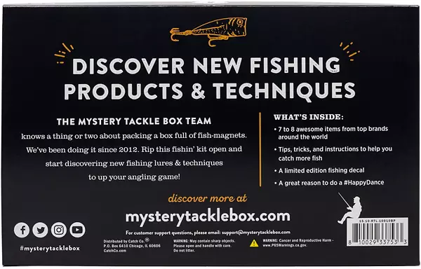Mystery Tackle Box Mini Fishing Kit 