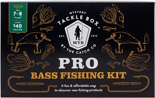  Catch Co Mystery Tackle Box PRO Bass Fishing Kit : Sports &  Outdoors