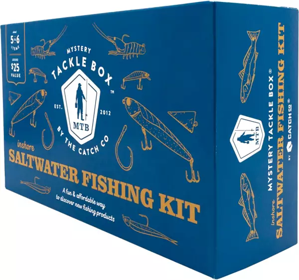 Mystery Tackle Box Saltwater Fishing Kit by The Catch Co - Box #489