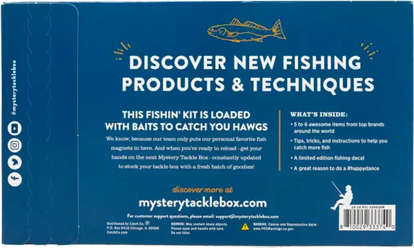 Mystery Tackle Box Saltwater Fishing Kit by The Catch Co - Box #489  810029333764