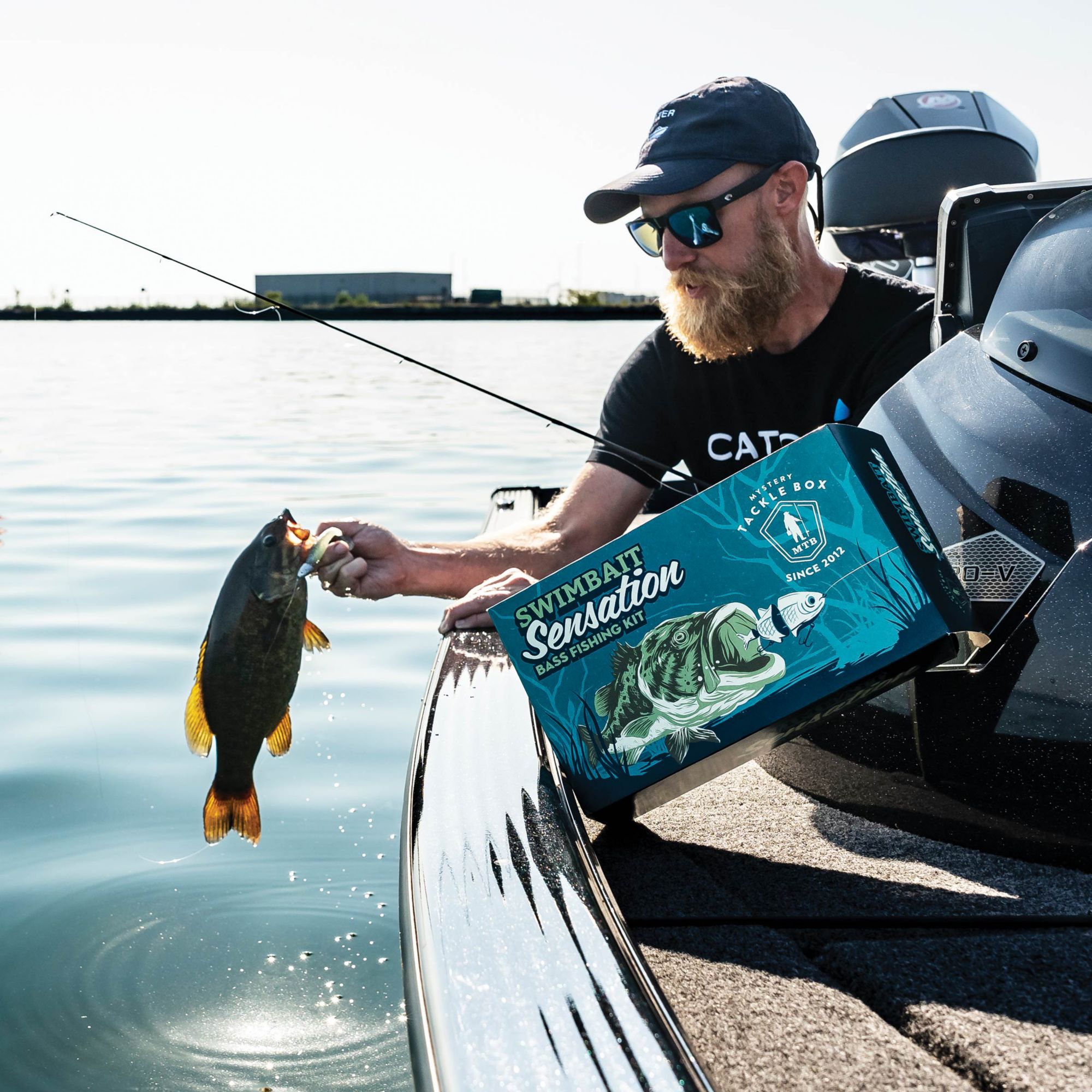 Mystery Tackle Box Swimbait Sensation Bass Fishing Kit product image