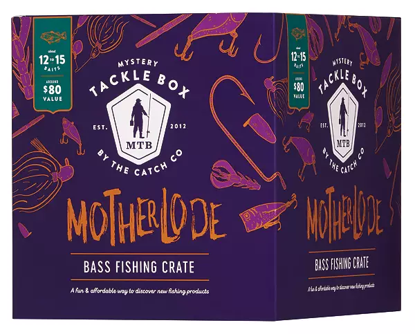 Mystery Tackle Box Motherlode Bass Crate - Each