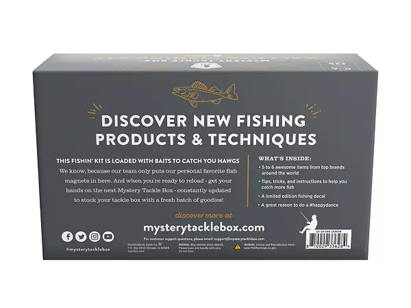  Mystery Tackle Box Panfish & Trout Fishing Kit