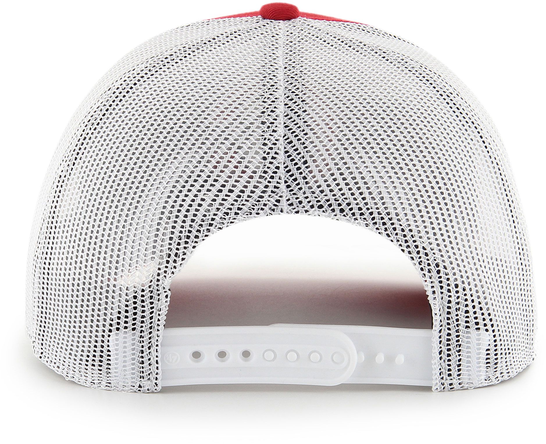 '47 Adult Tacoma Rainiers Red Adjustable Trucker Hat product image