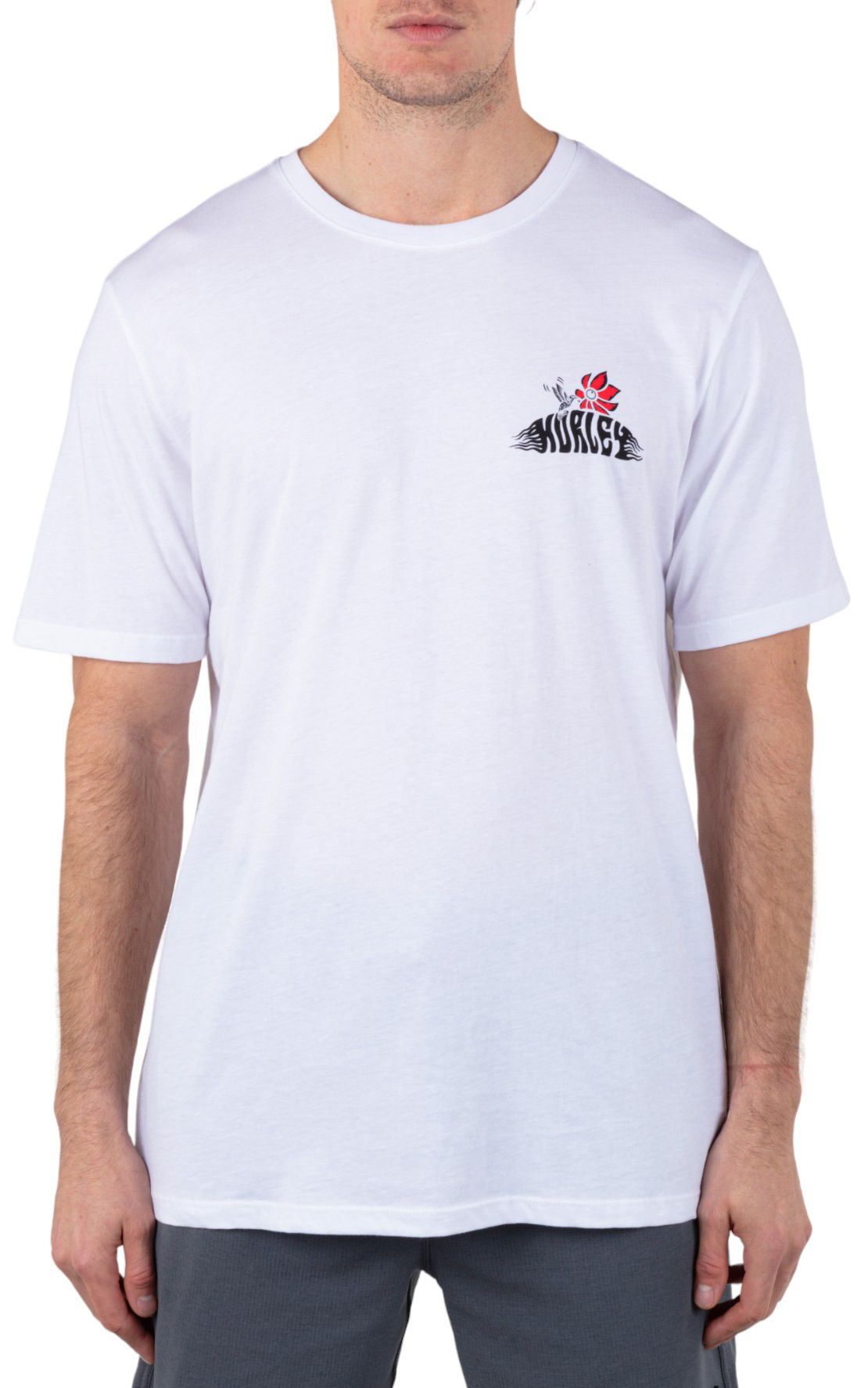 Hurley Men's Everyday Flower Fish Short Sleeve T-Shirt product image