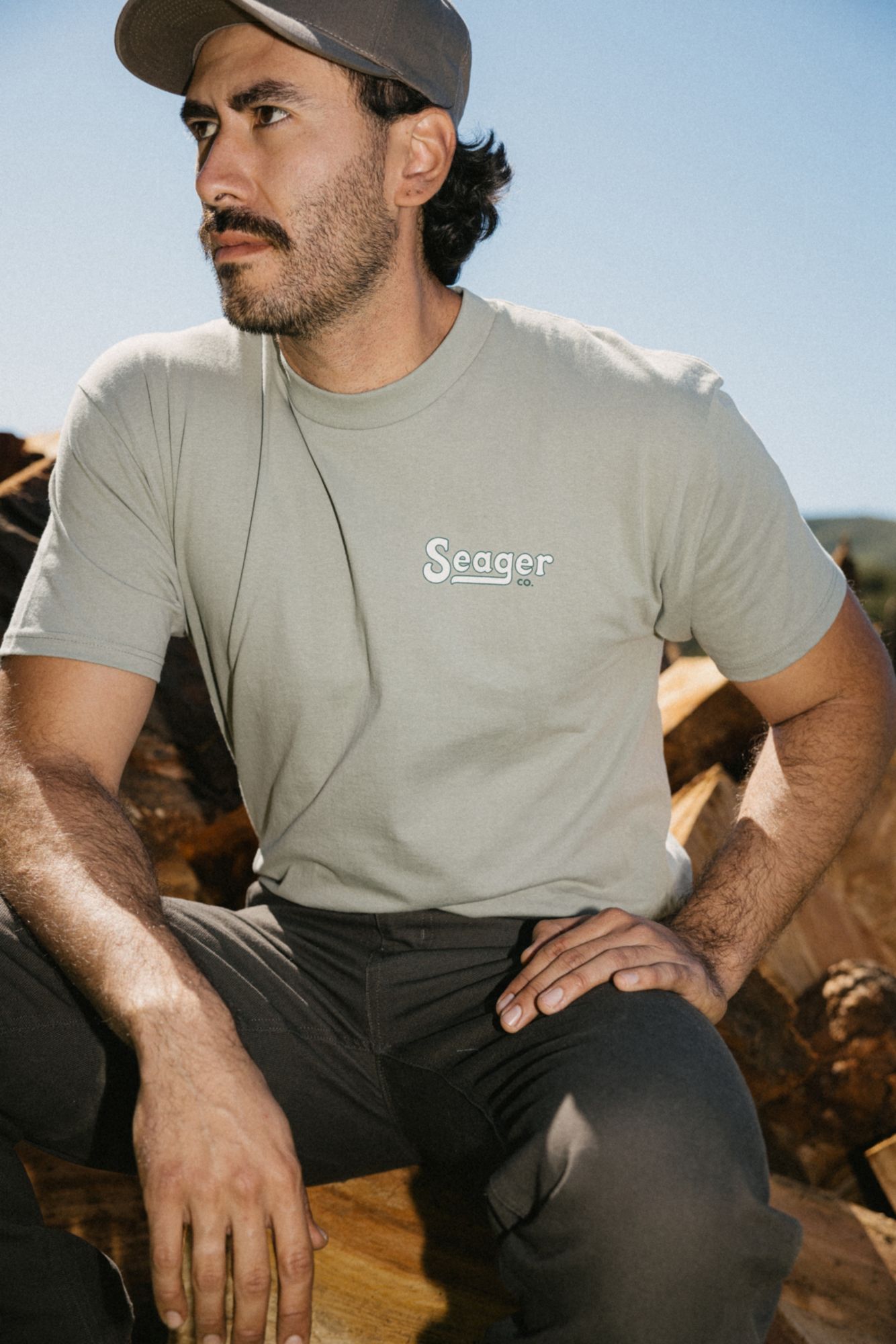 Seager Men's Drift West Short Sleeve T-Shirt product image