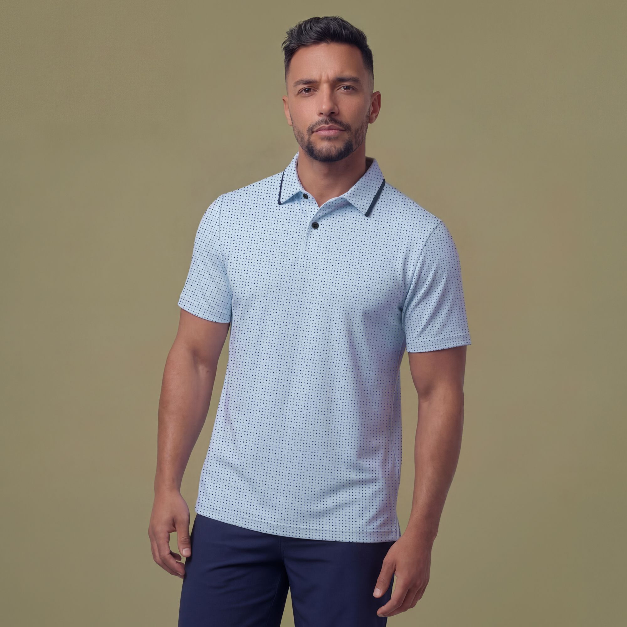 VRST Men's Golf Pivot Printed Polo product image