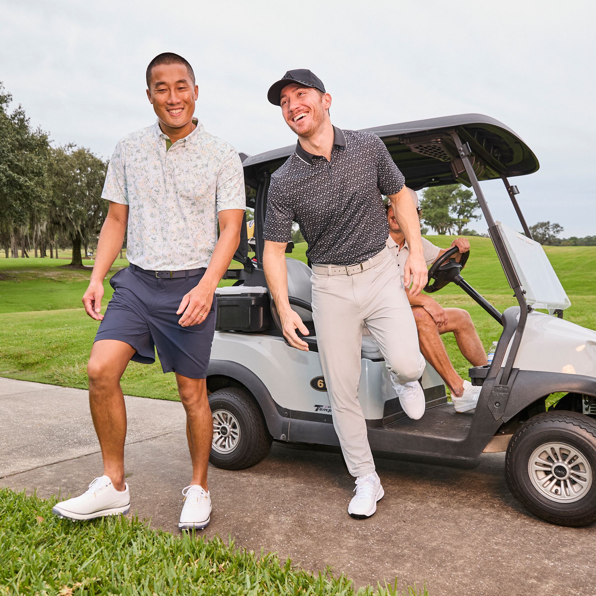 VRST Men's Golf Pivot Printed Polo product image