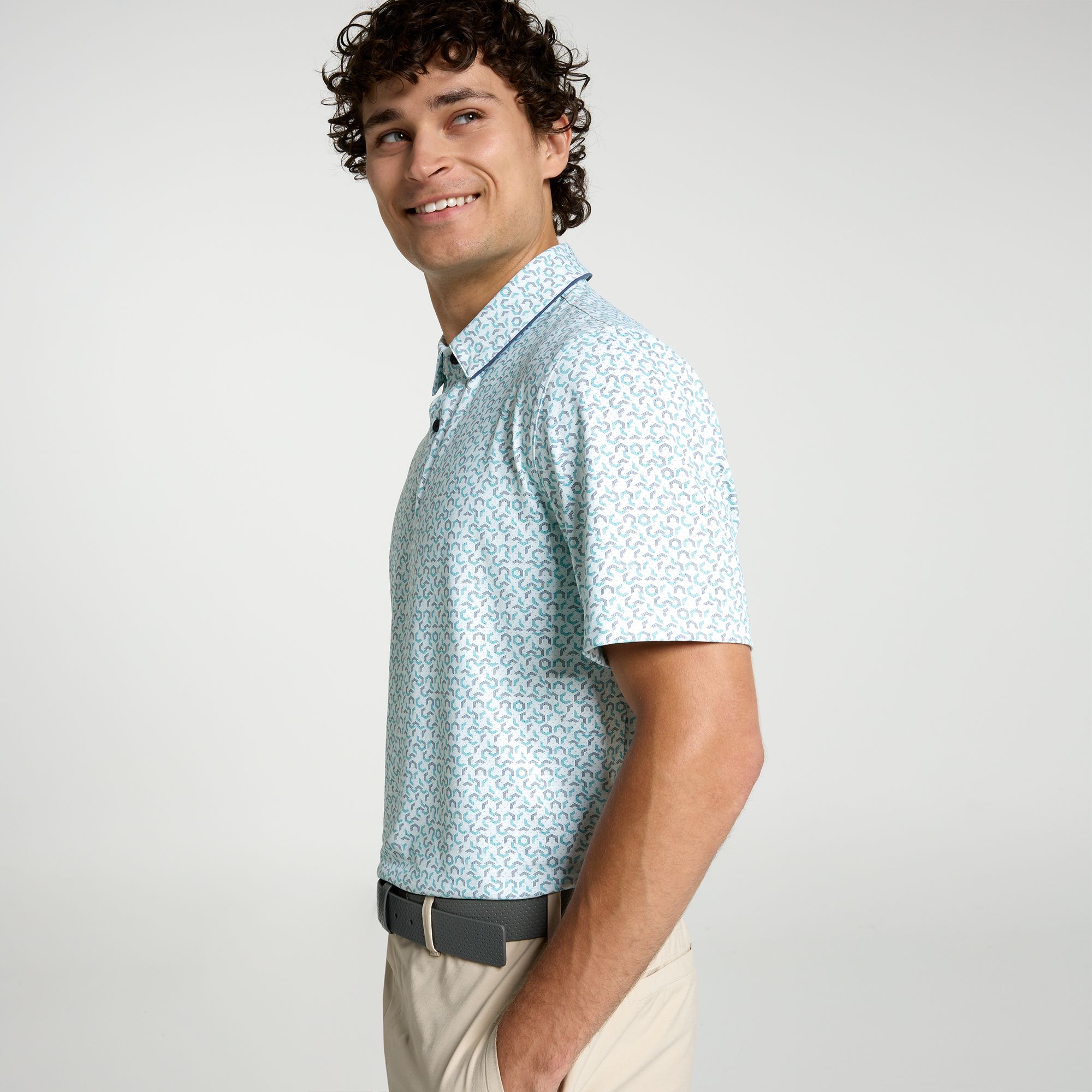 VRST Men's Golf Pivot Printed Polo product image