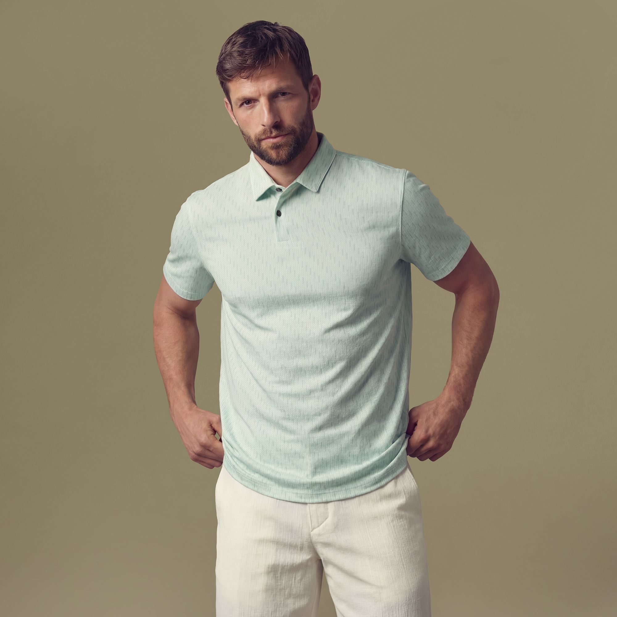 VRST Men's Golf Pivot Printed Polo product image