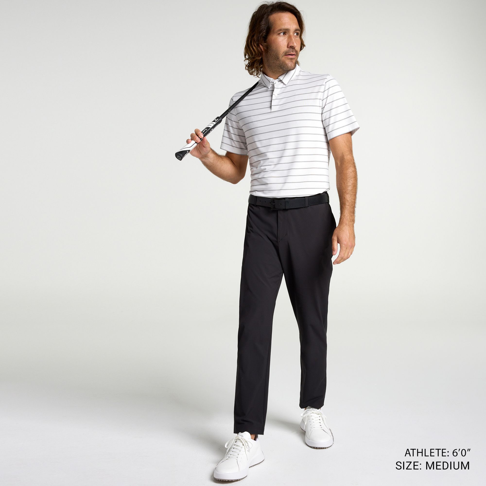 VRST Men's Golf Stripe Polo product image