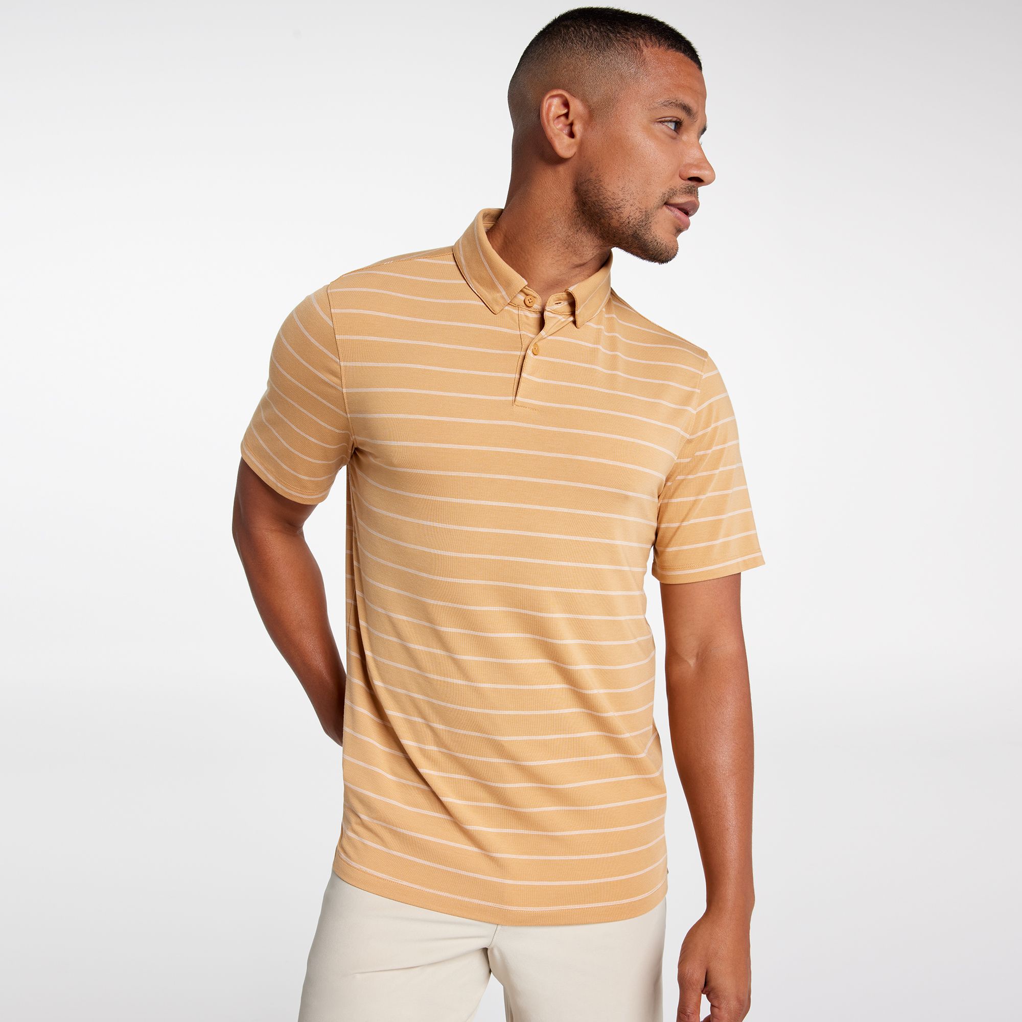 VRST Men's Golf Stripe Polo product image