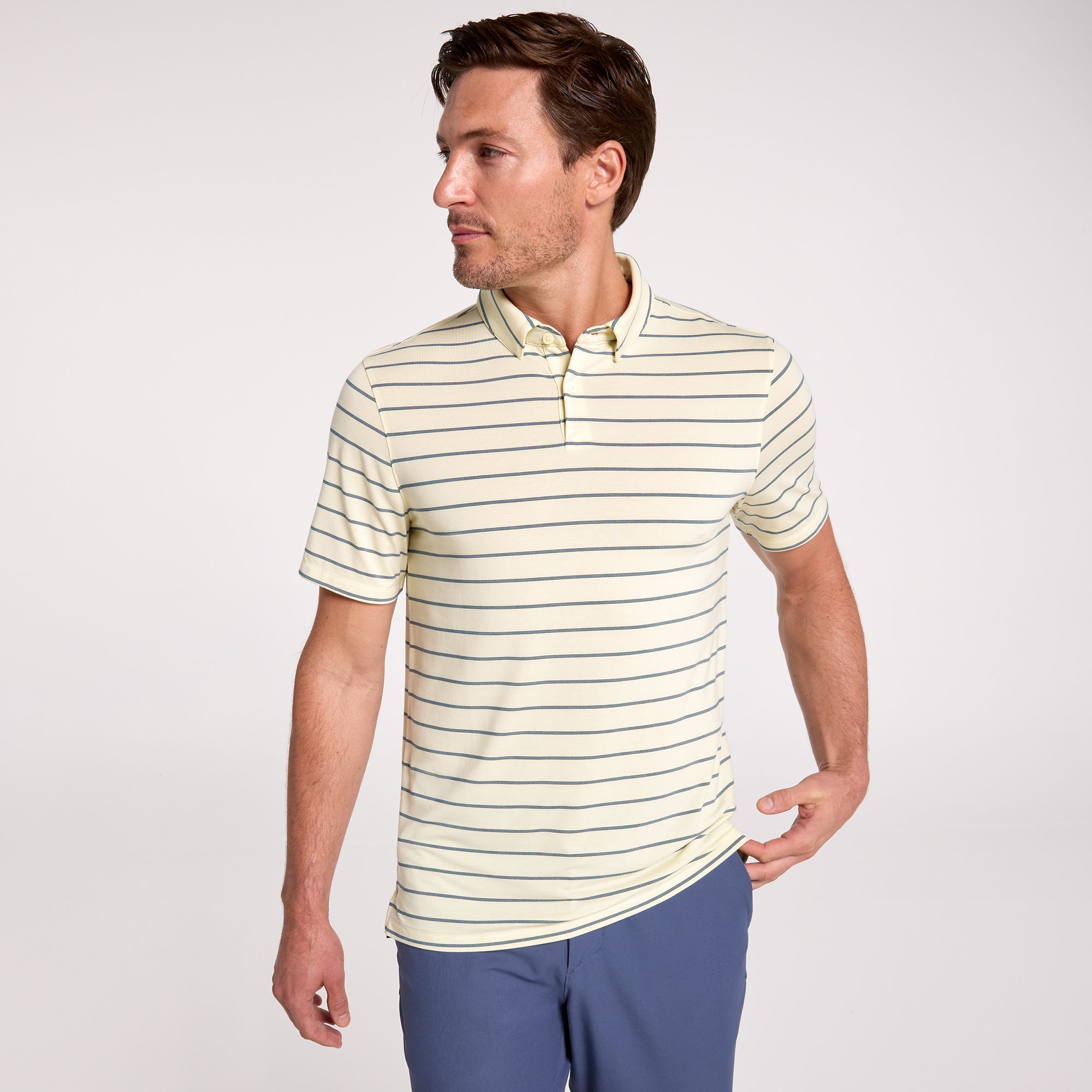 VRST Men's Golf Stripe Polo product image