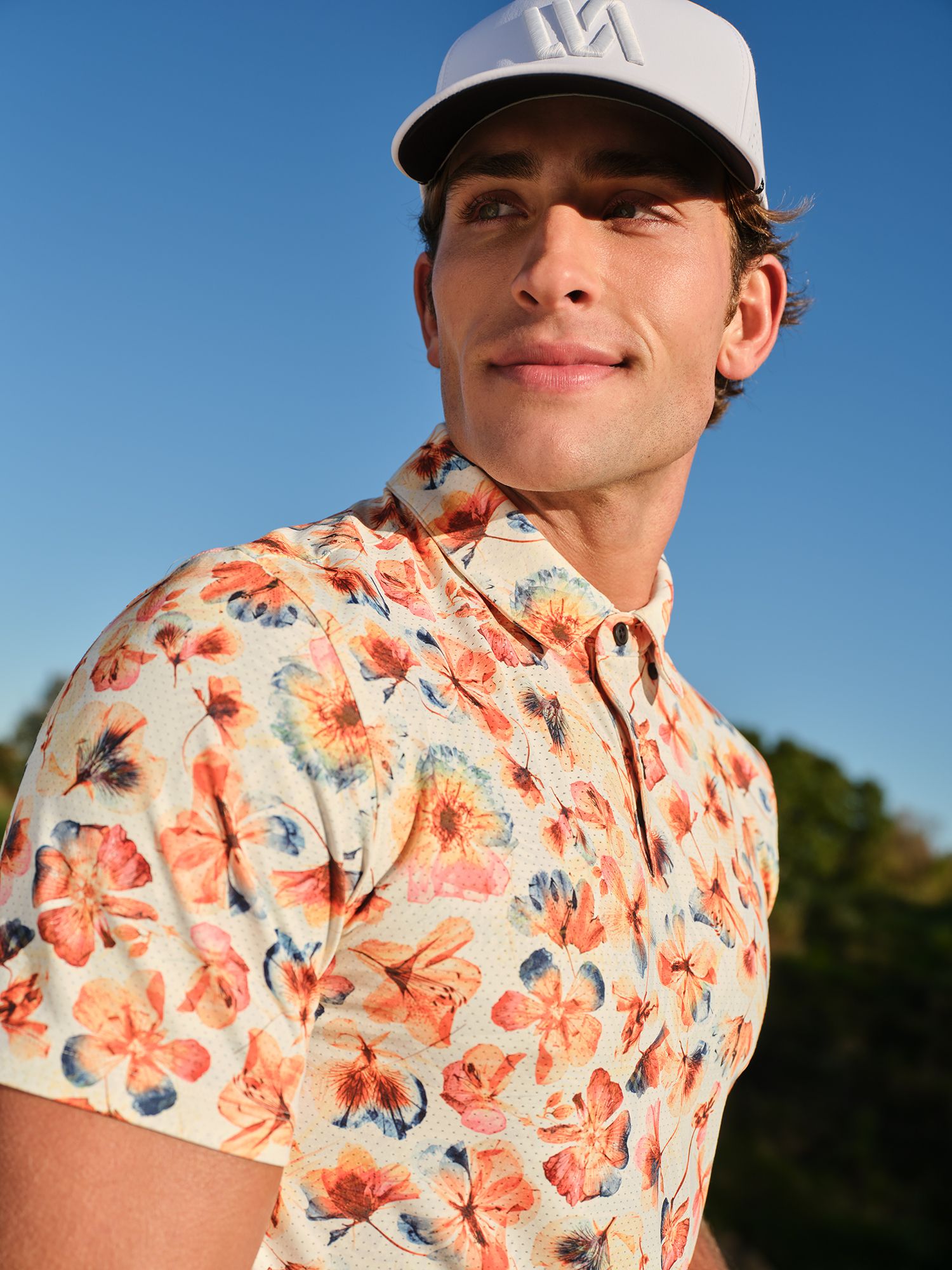 VRST Men's Golf Pivot Printed Polo product image