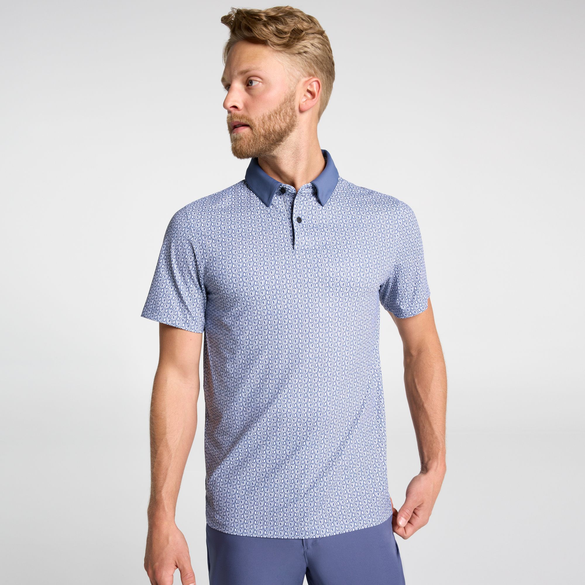 VRST Men's Golf Pivot Printed Polo product image