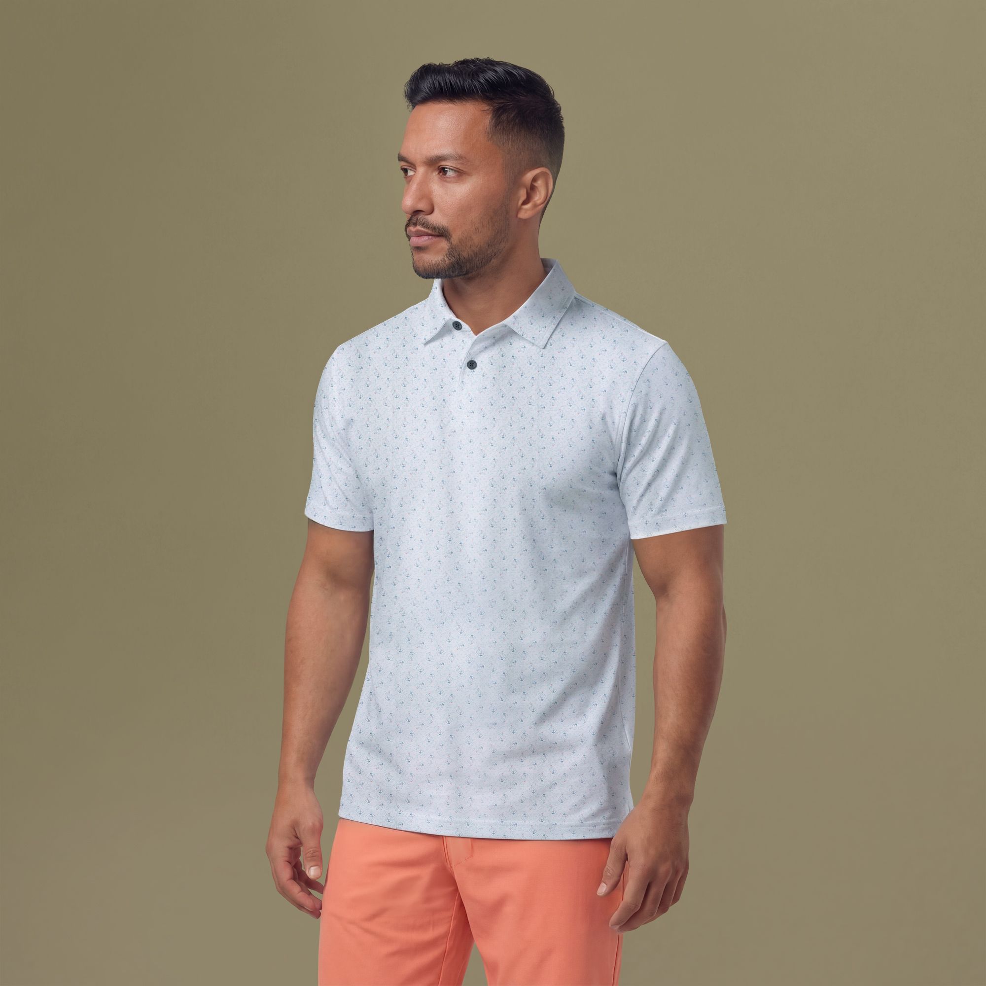 VRST Men's Golf Pivot Printed Polo product image