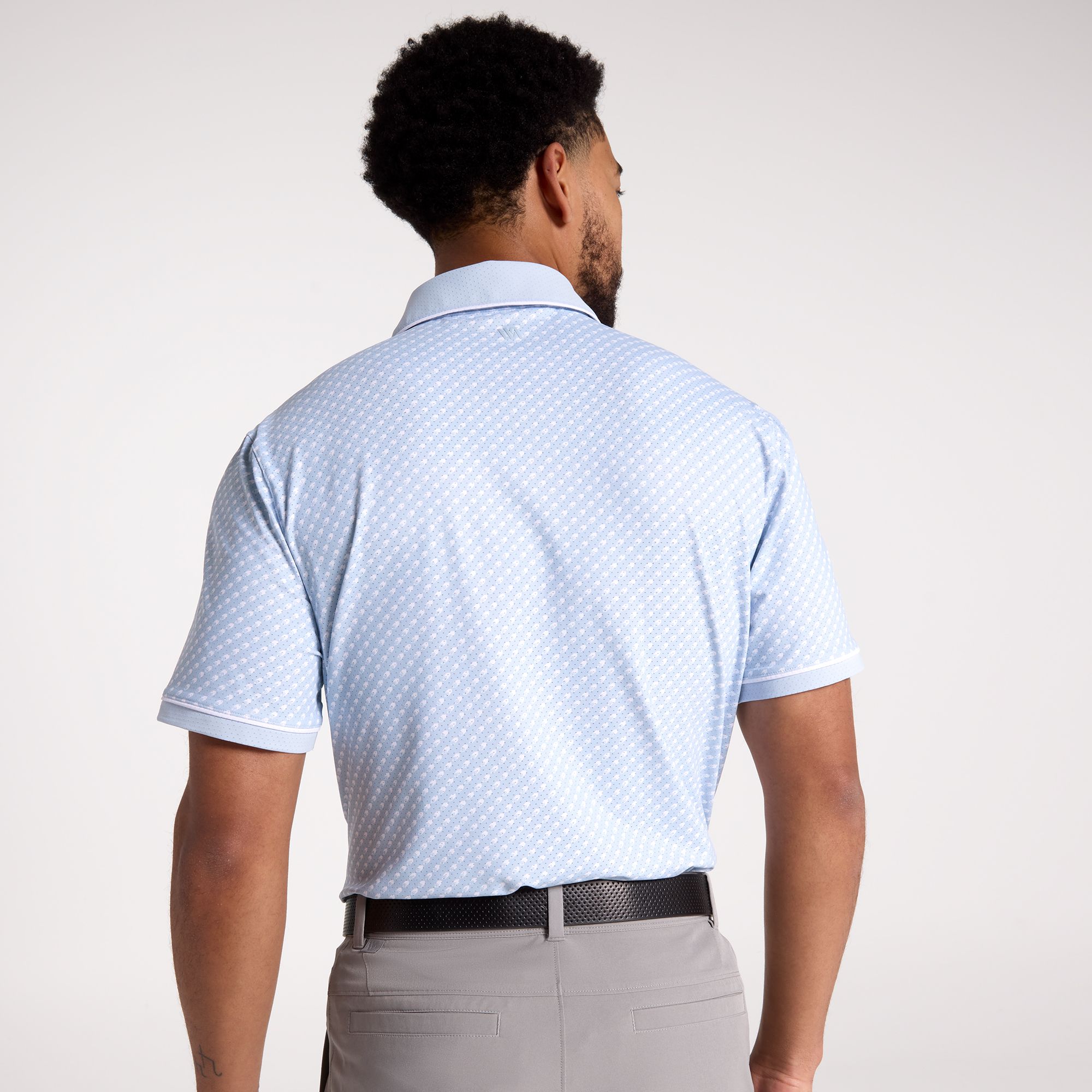 VRST Men's Contrast Printed Golf Polo product image