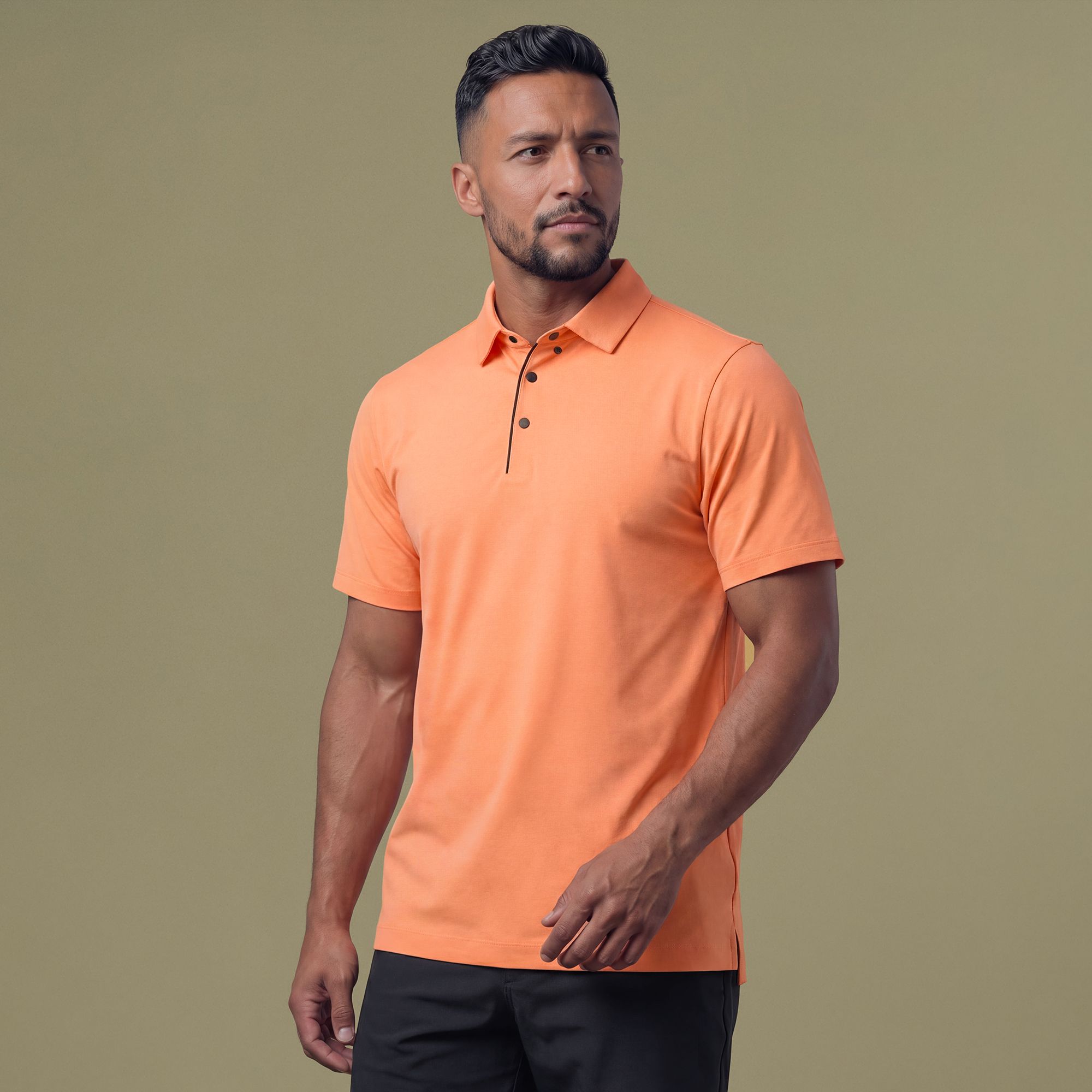 VRST Men's Golf Performance Bonded Polo product image