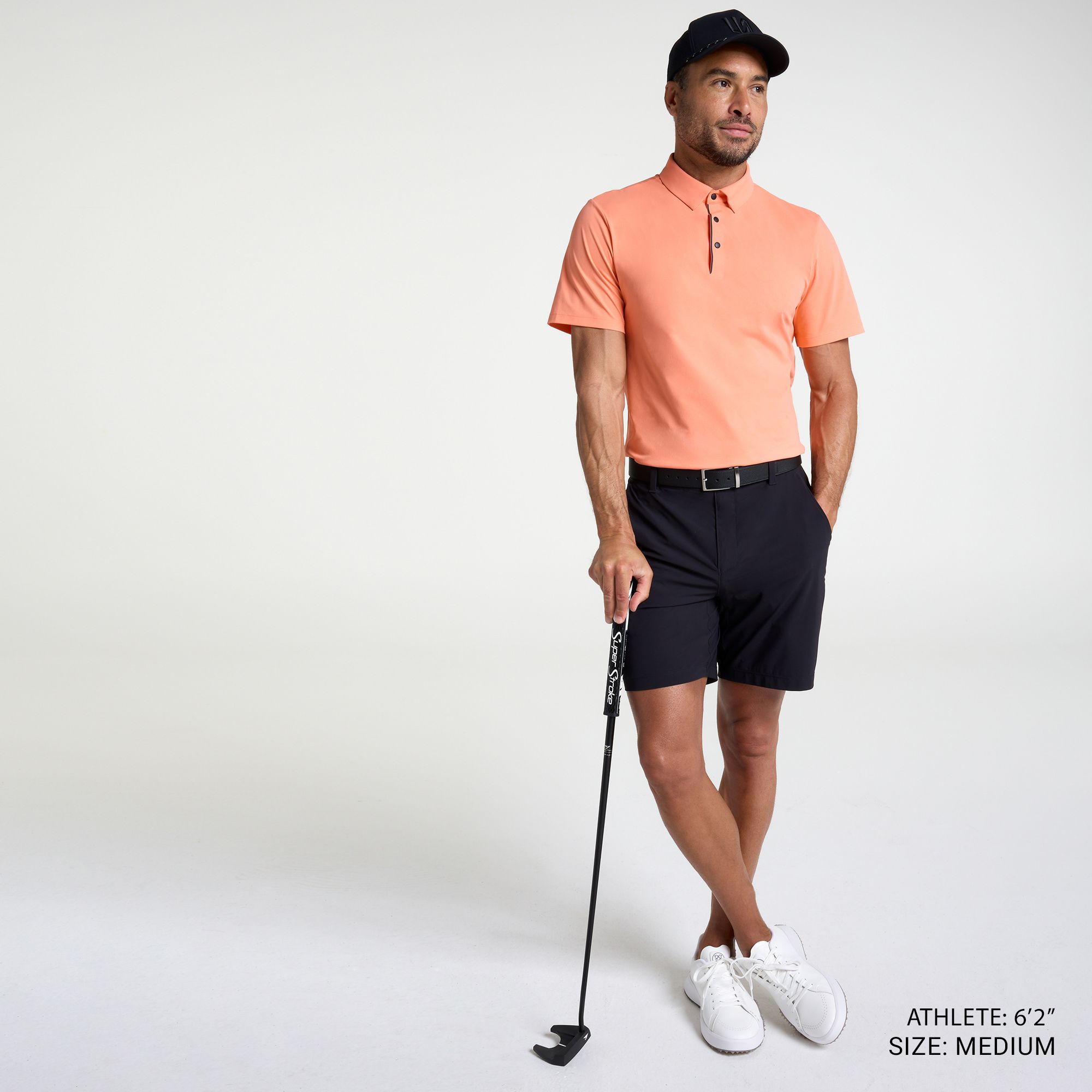 VRST Men's Golf Performance Bonded Polo product image