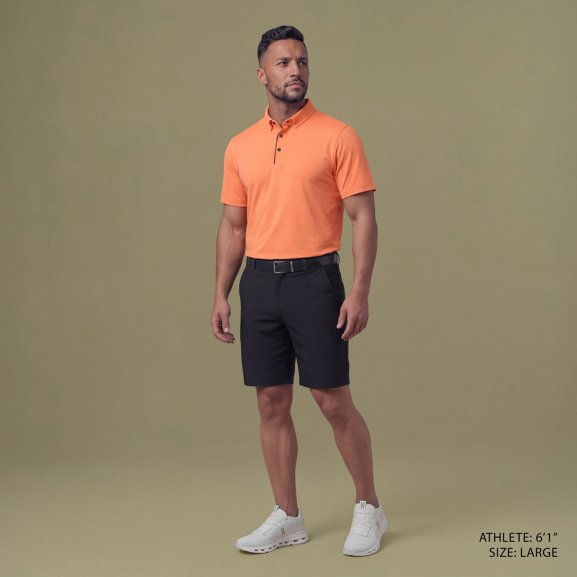 VRST Men's Golf Performance Bonded Polo product image