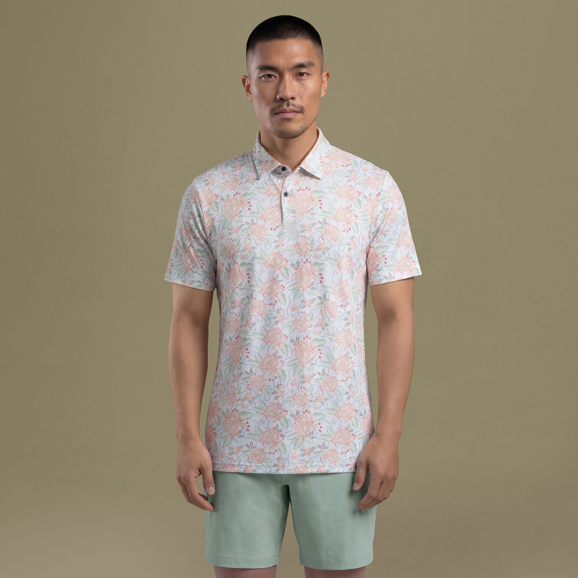 VRST Men's Golf Pivot Printed Polo product image