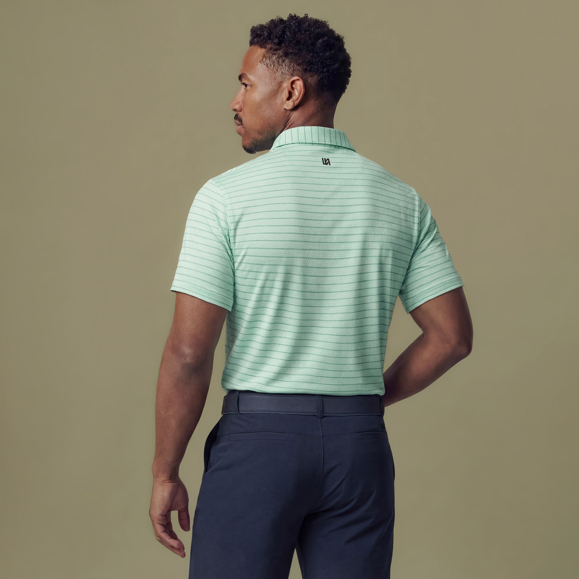 VRST Men's Pivot Stripe Golf Polo product image