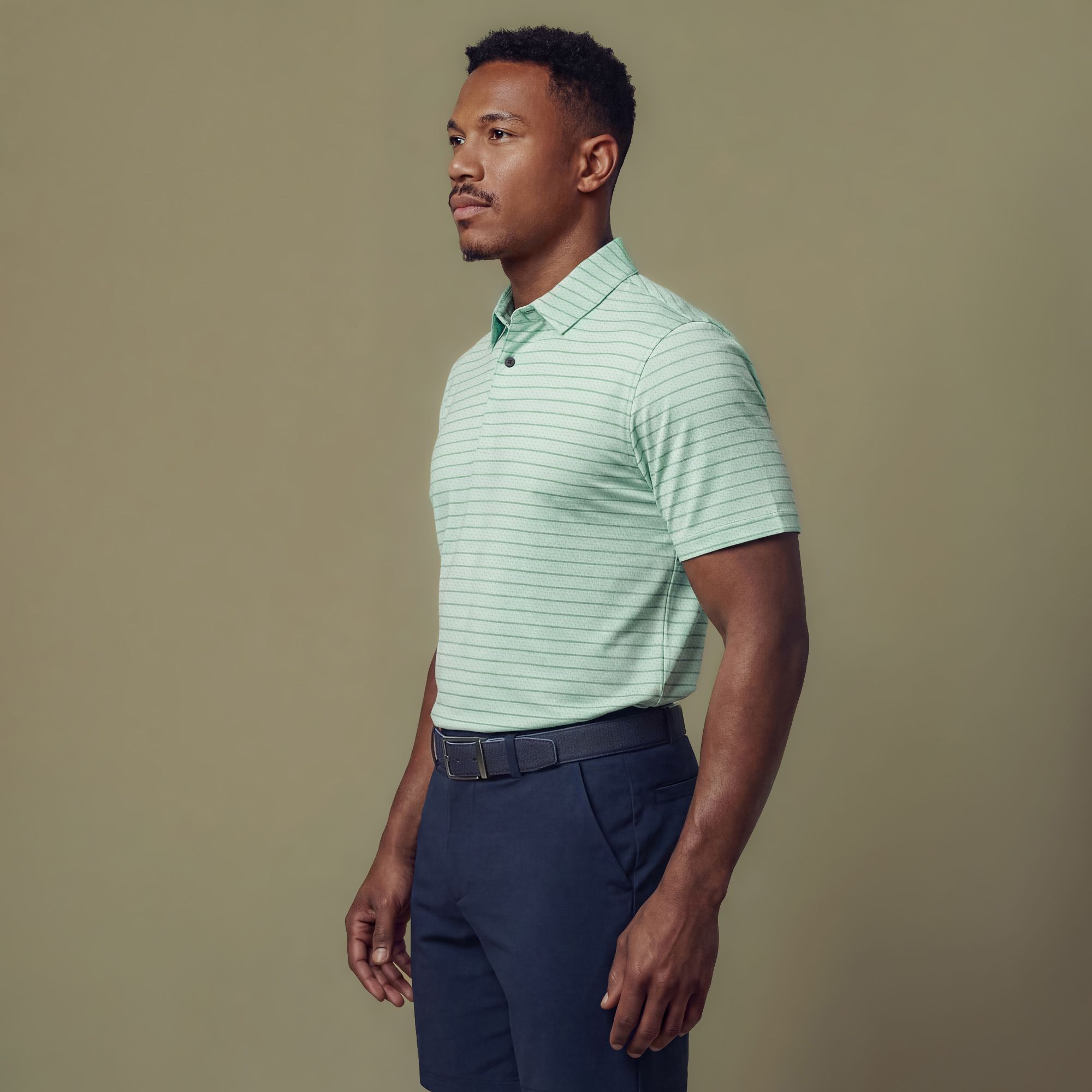 VRST Men's Pivot Stripe Golf Polo product image