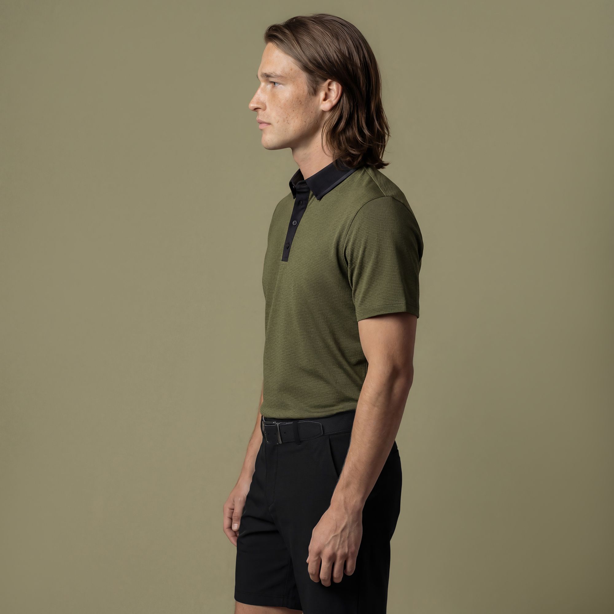 VRST Men's Golf Performance Colorblock Polo product image