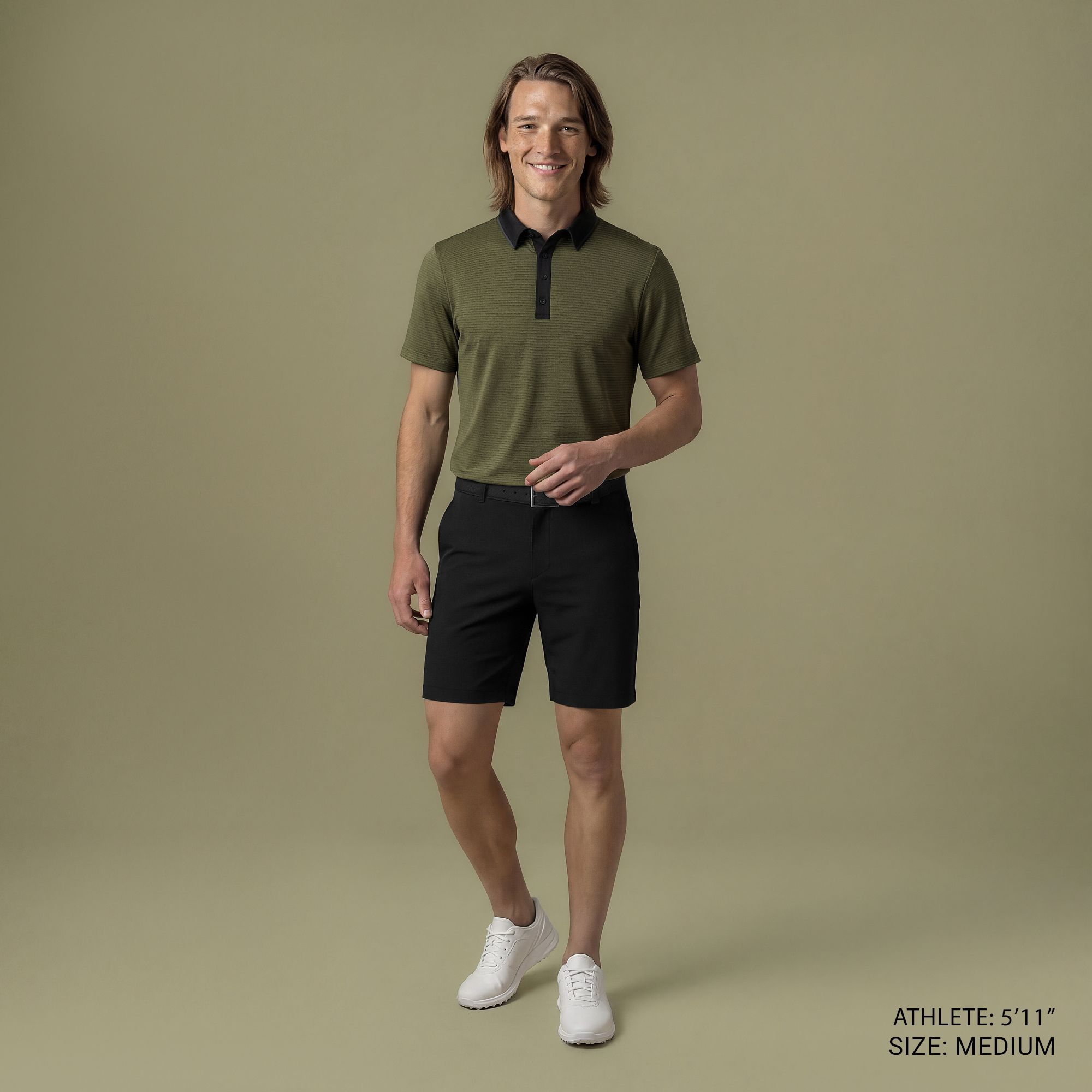 VRST Men's Golf Performance Colorblock Polo product image