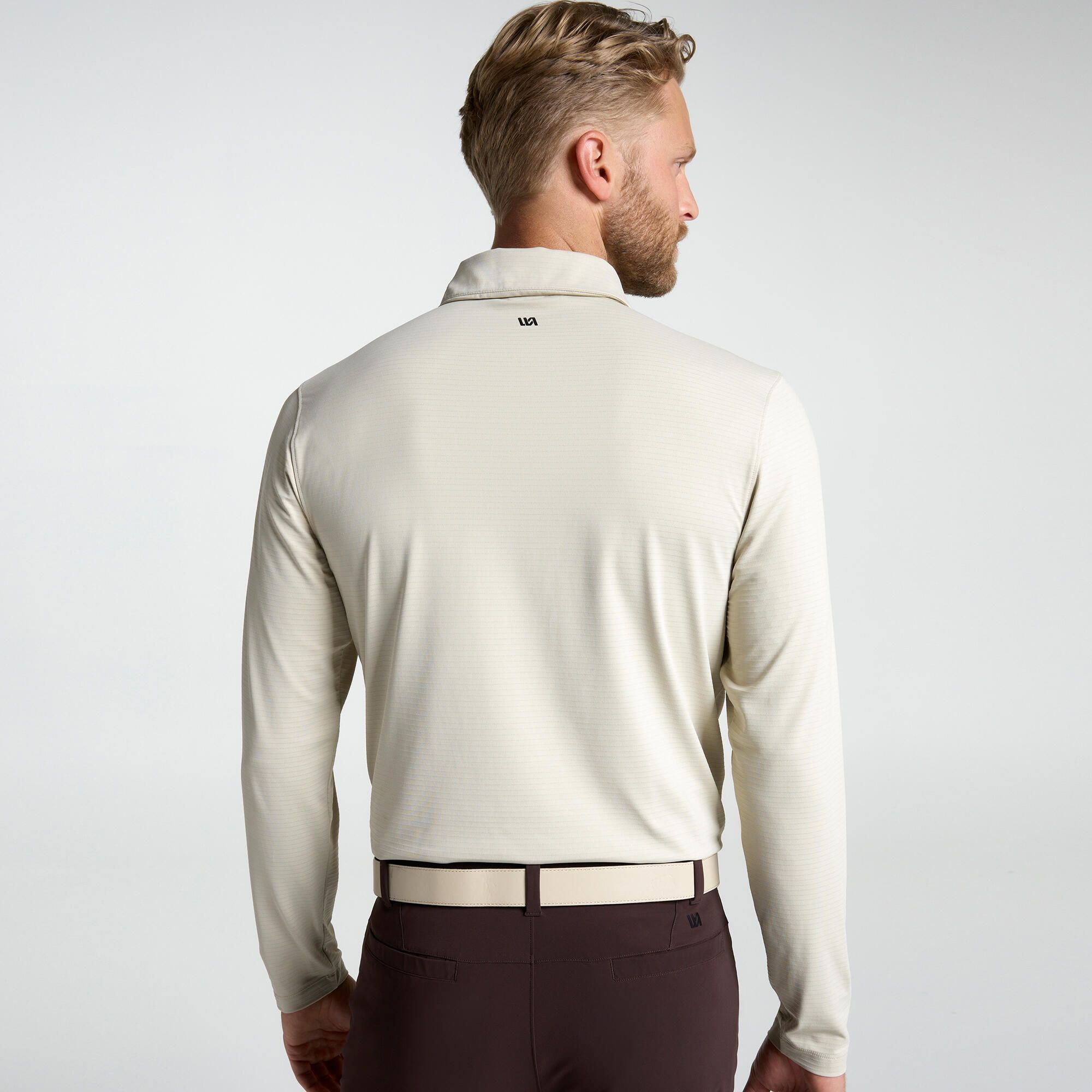 VRST Men's Long Sleeve Bonded Polo product image