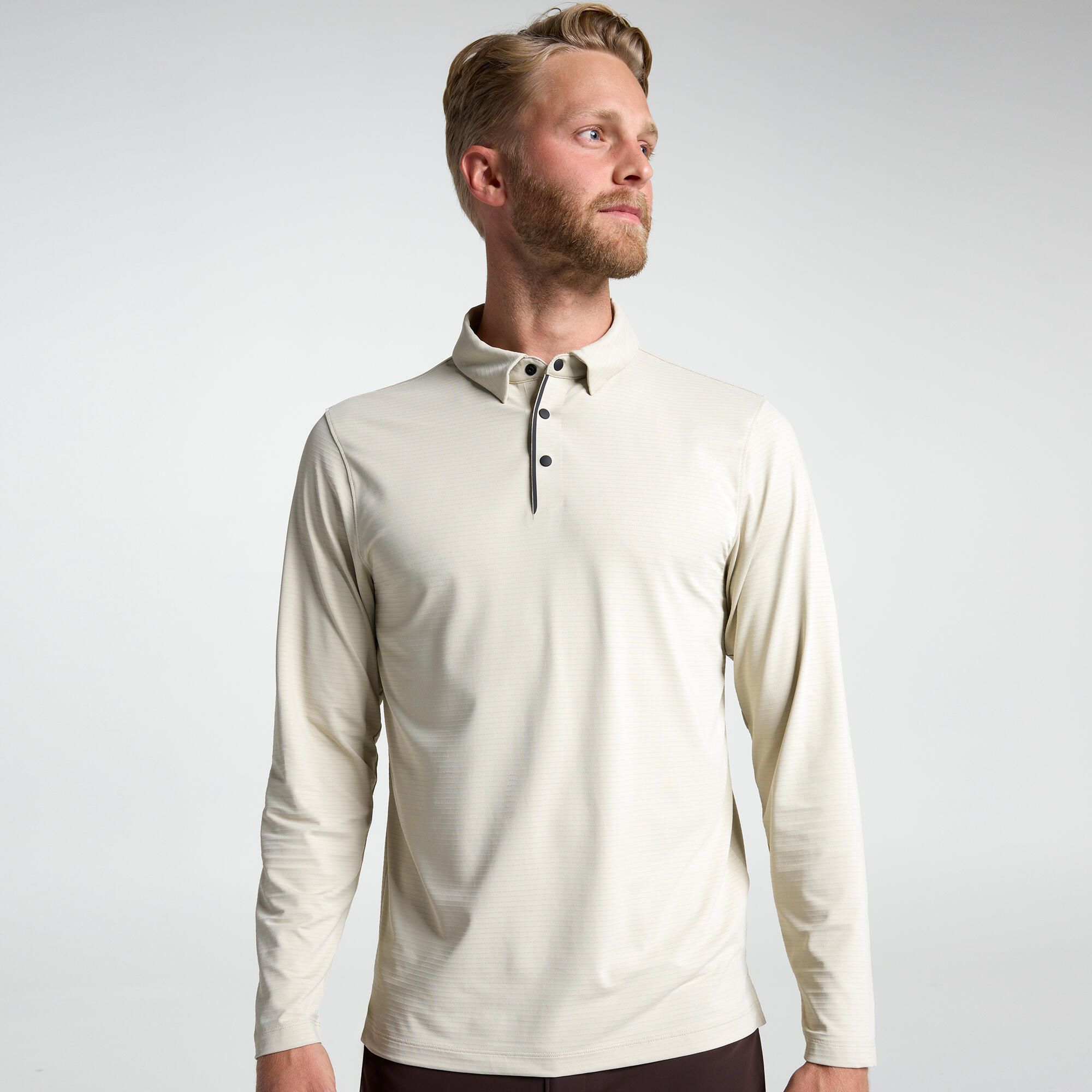 VRST Men's Long Sleeve Bonded Polo product image