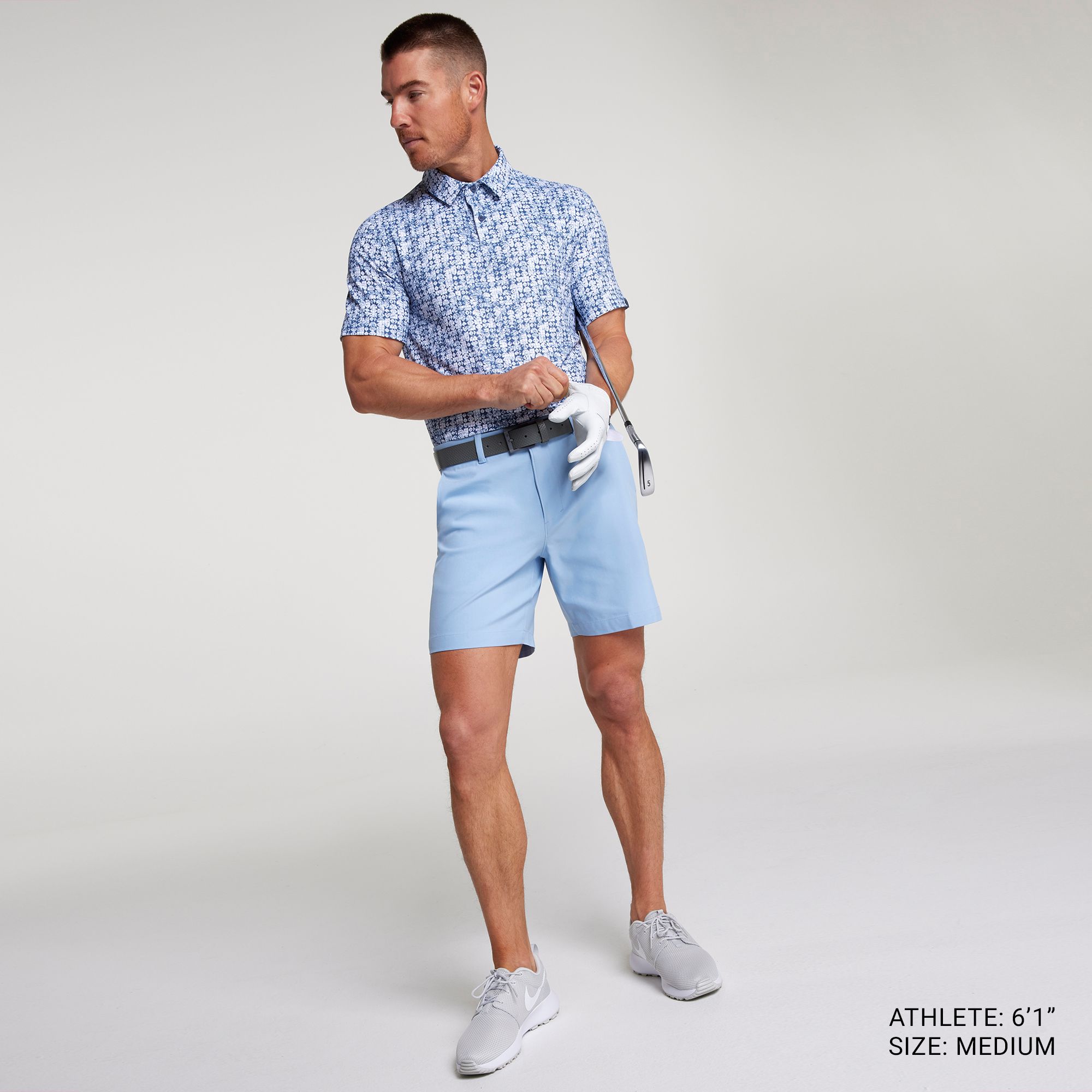 VRST Men's Chino 7 Golf Short - Side View