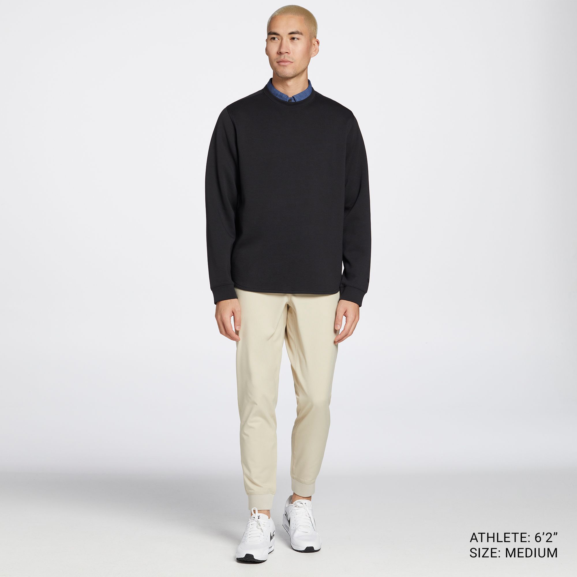 VRST Men's Pinnacle Fleece Crewneck Golf Pullover product image