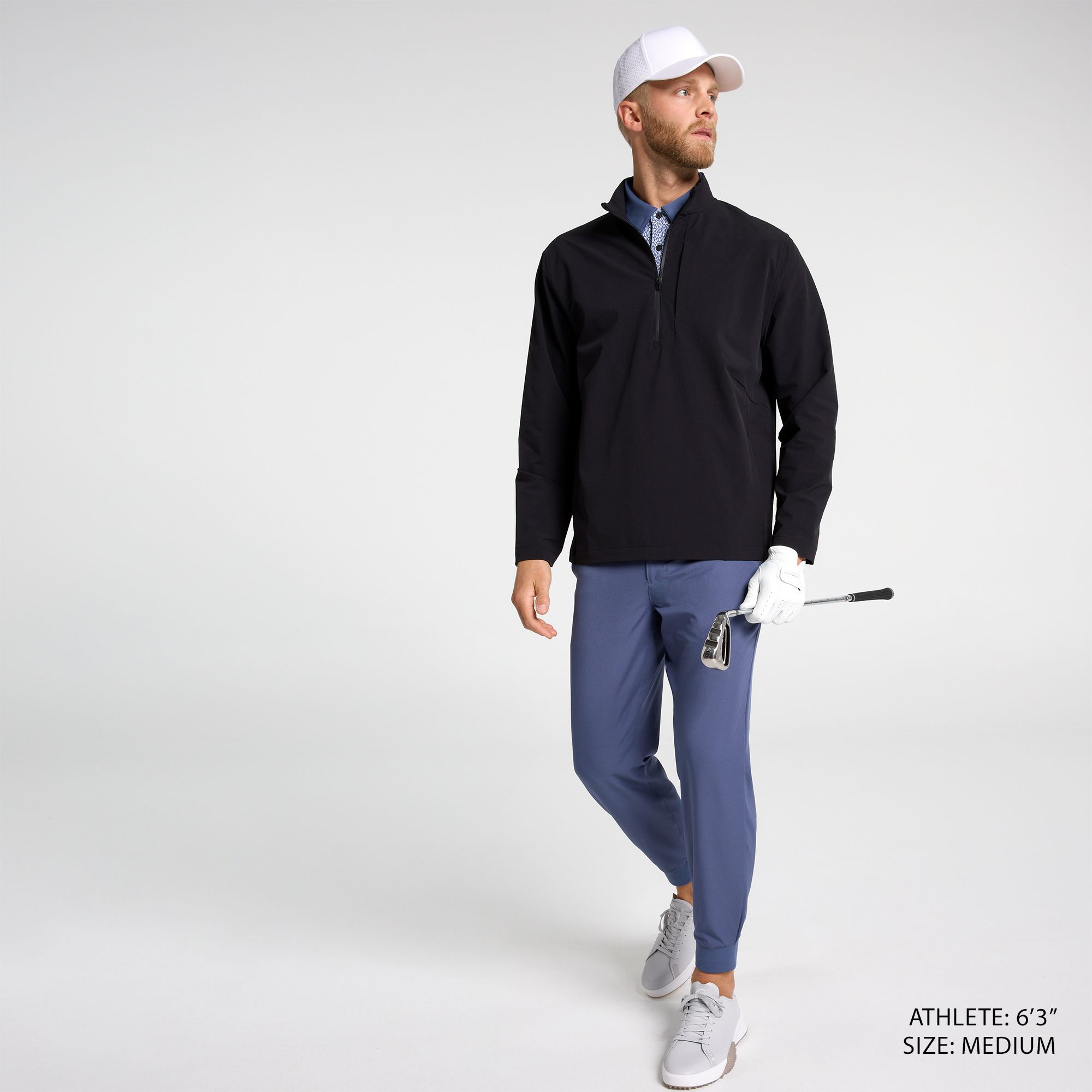 VRST Men's Woven 1/4 Zip Golf Pullover product image