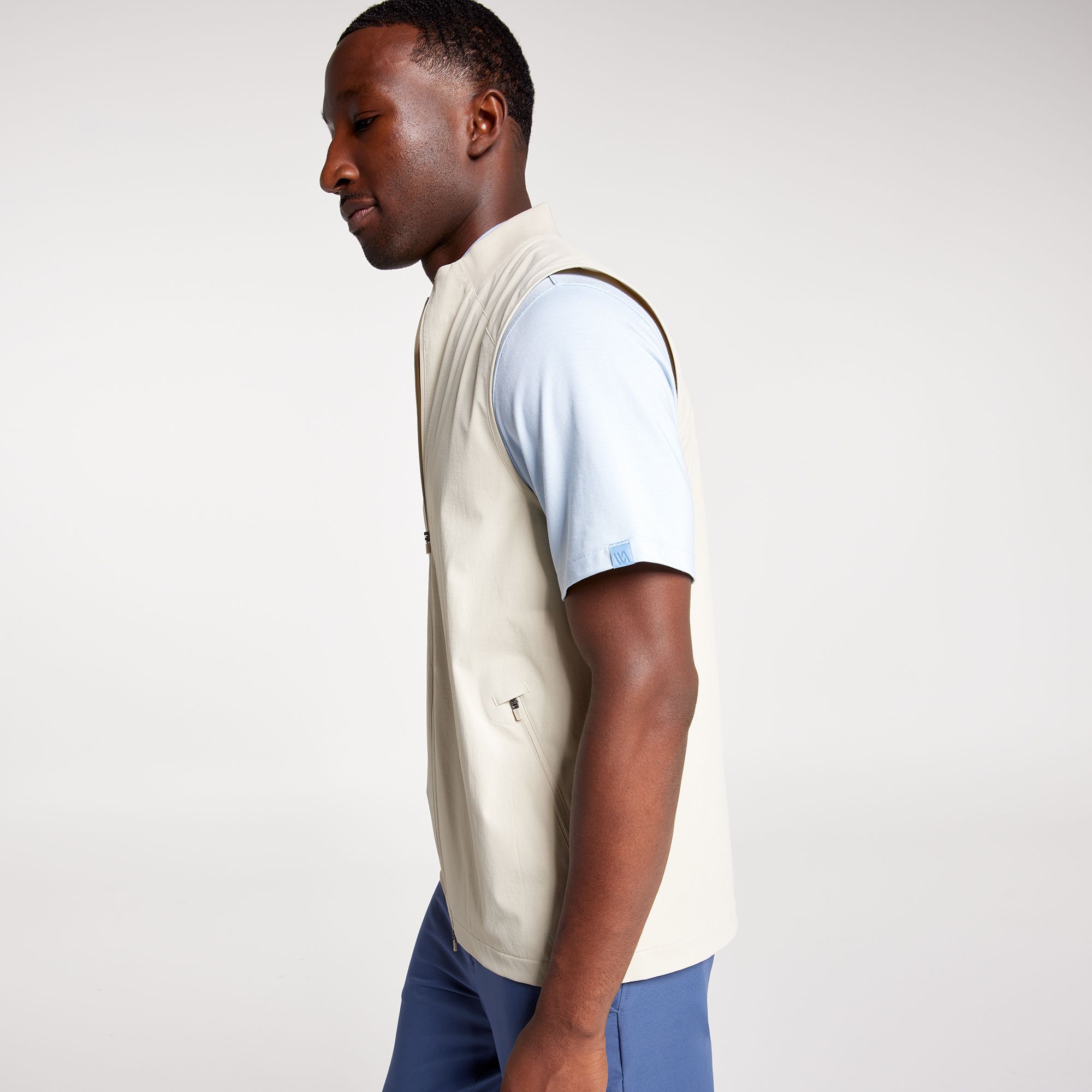 VRST Men's Lightweight Full Zip Golf Vest product image