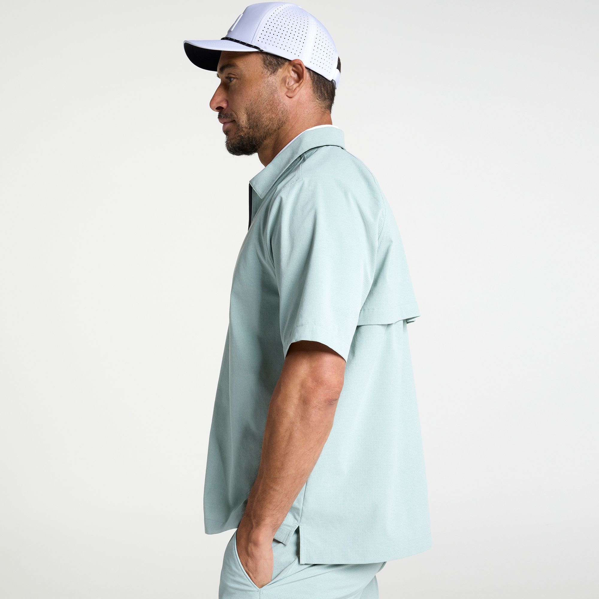 VRST Men's Golf Woven 1/2 Sleeve product image