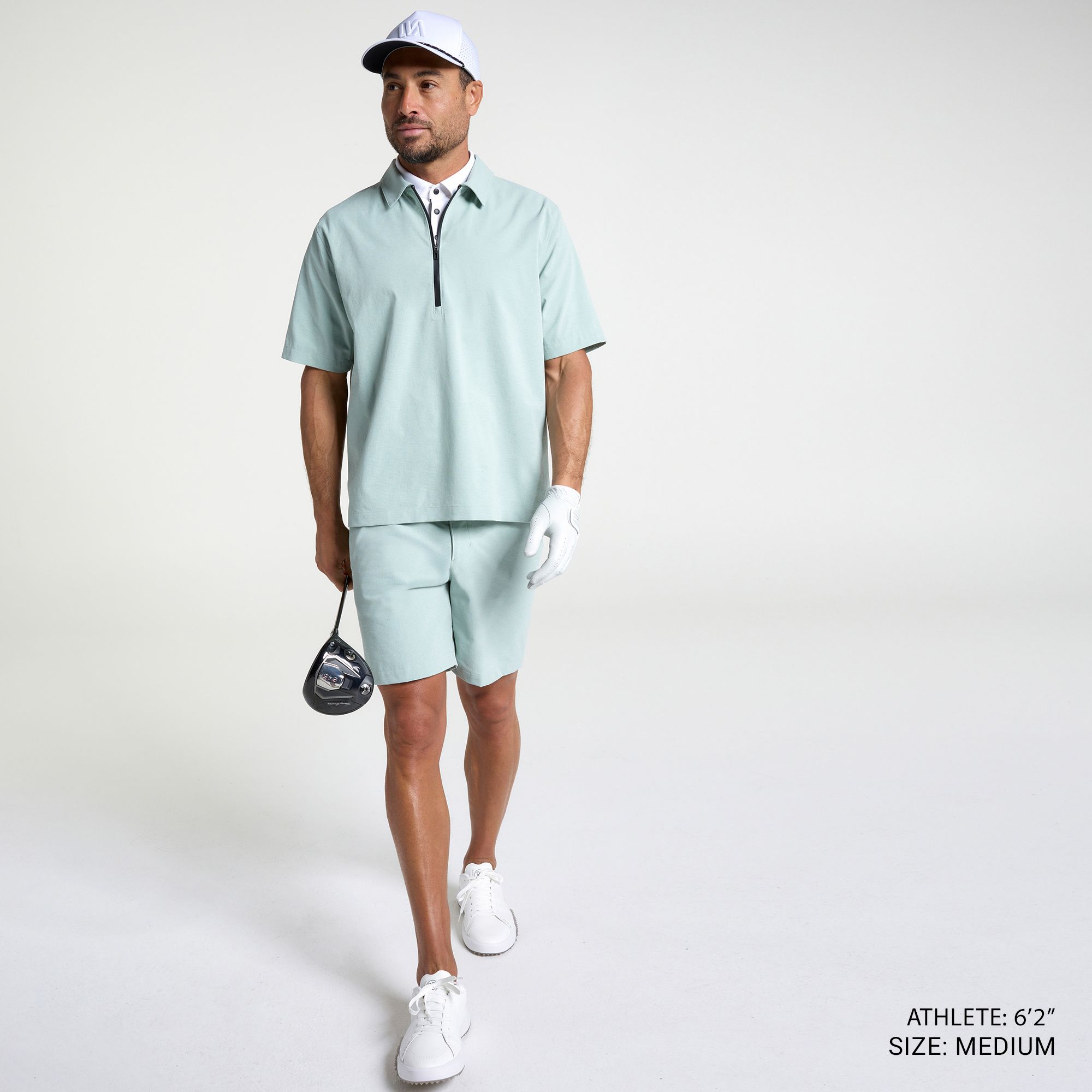 VRST Men's Golf Woven 1/2 Sleeve product image