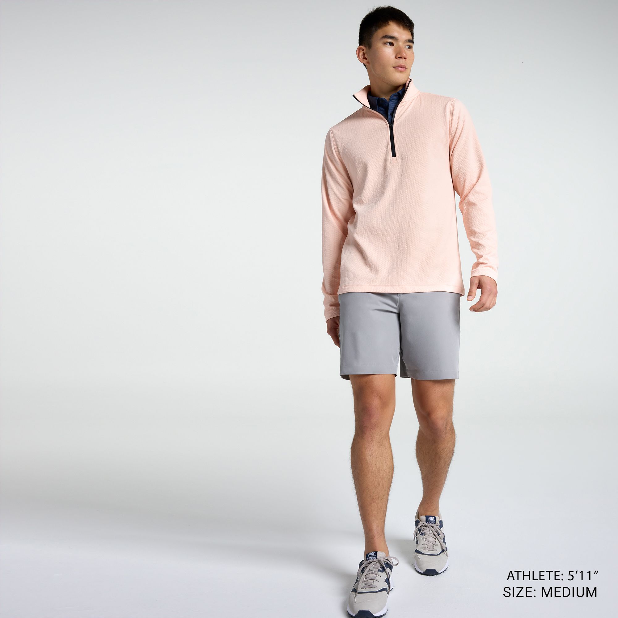 VRST Men's Element Textured 1/4 Zip Golf Pullover product image