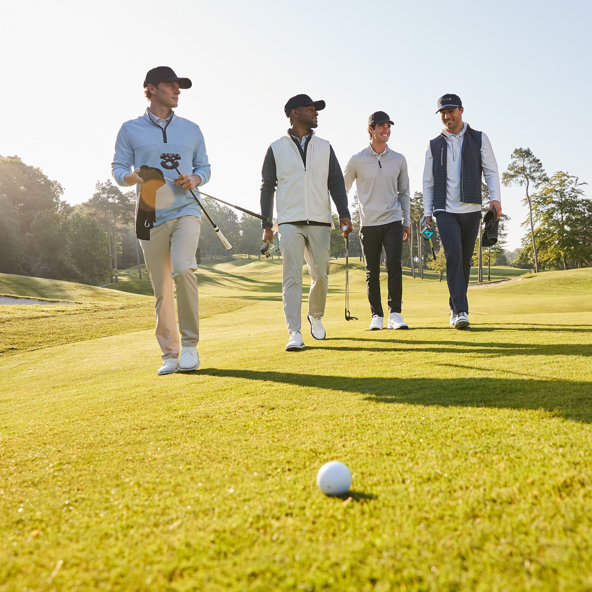 VRST Men's Element Textured 1/4 Zip Golf Pullover product image