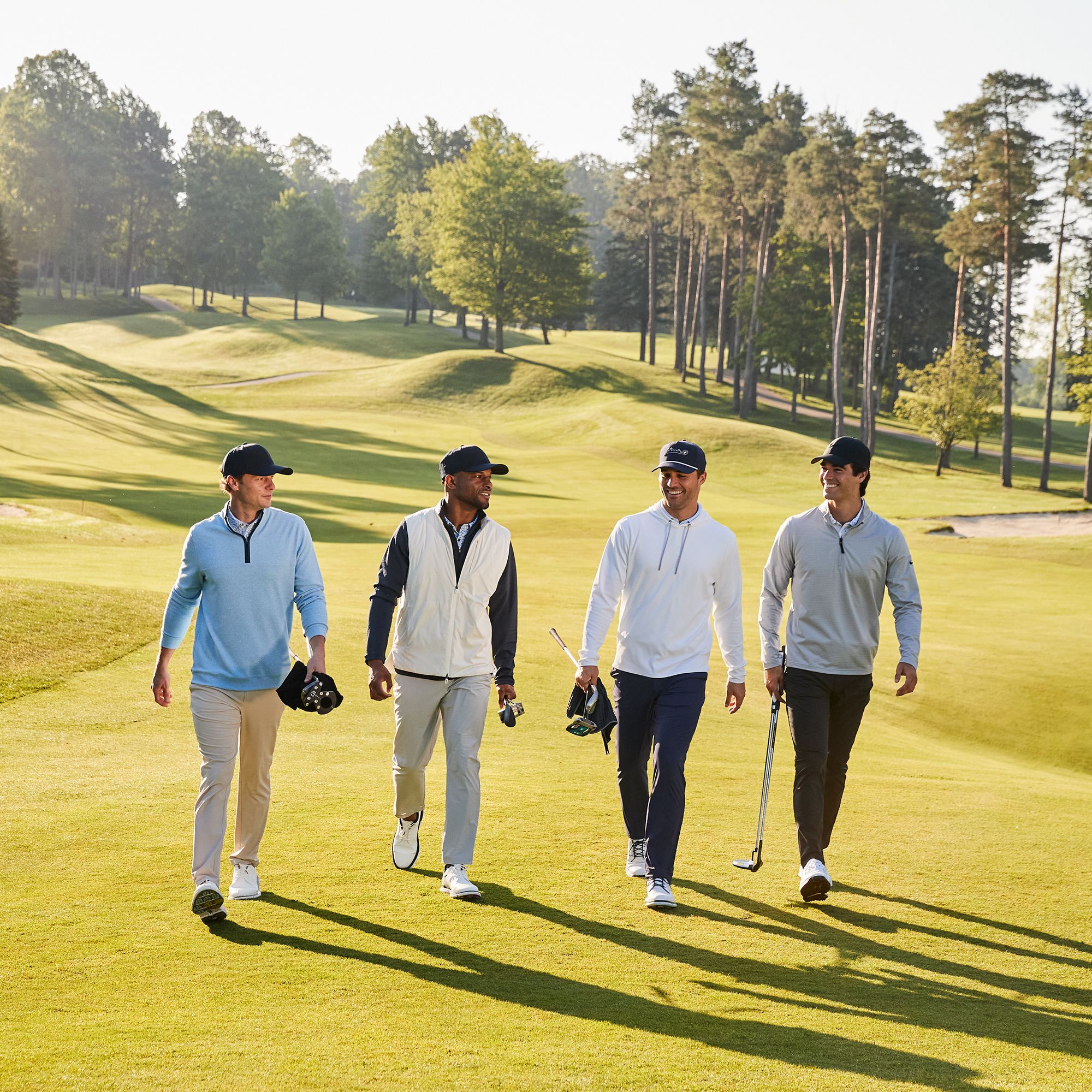 VRST Men's Element Textured 1/4 Zip Golf Pullover product image