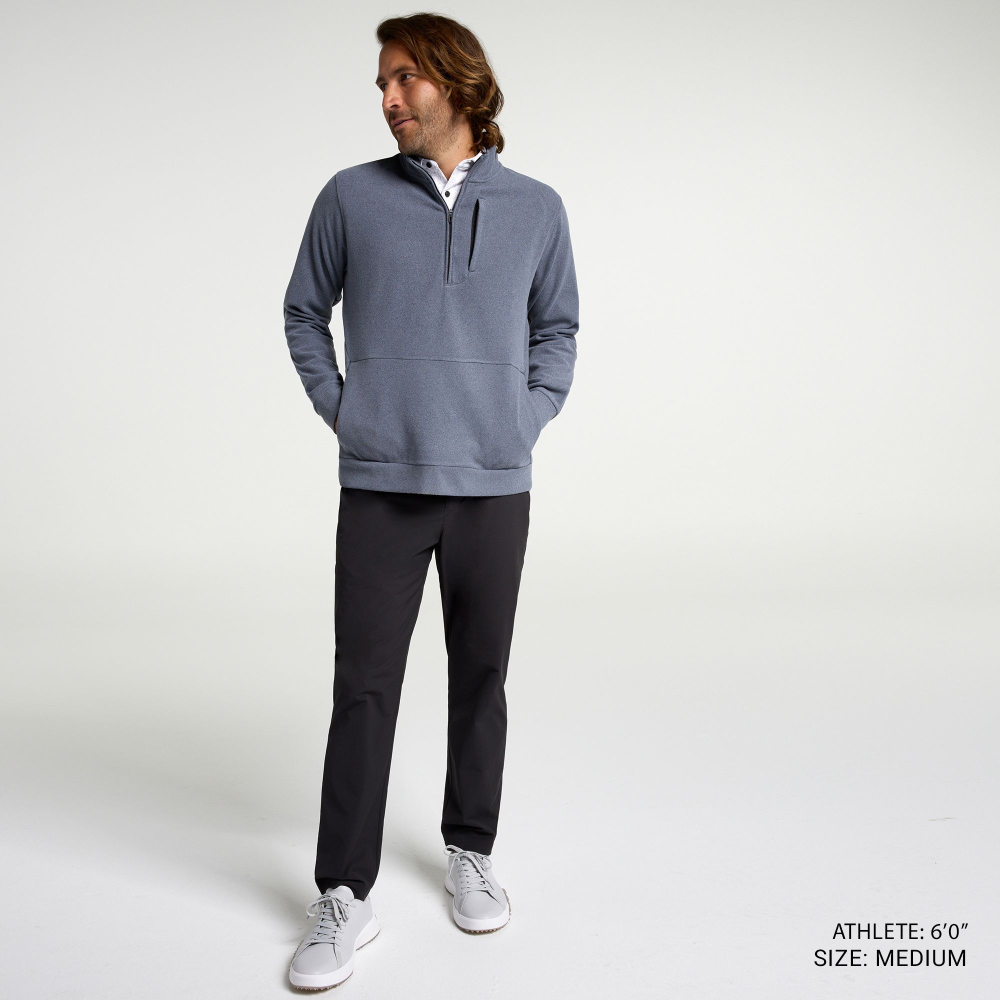 VRST Men's Golf Polar Fleece 1/4 Zip Pullover product image