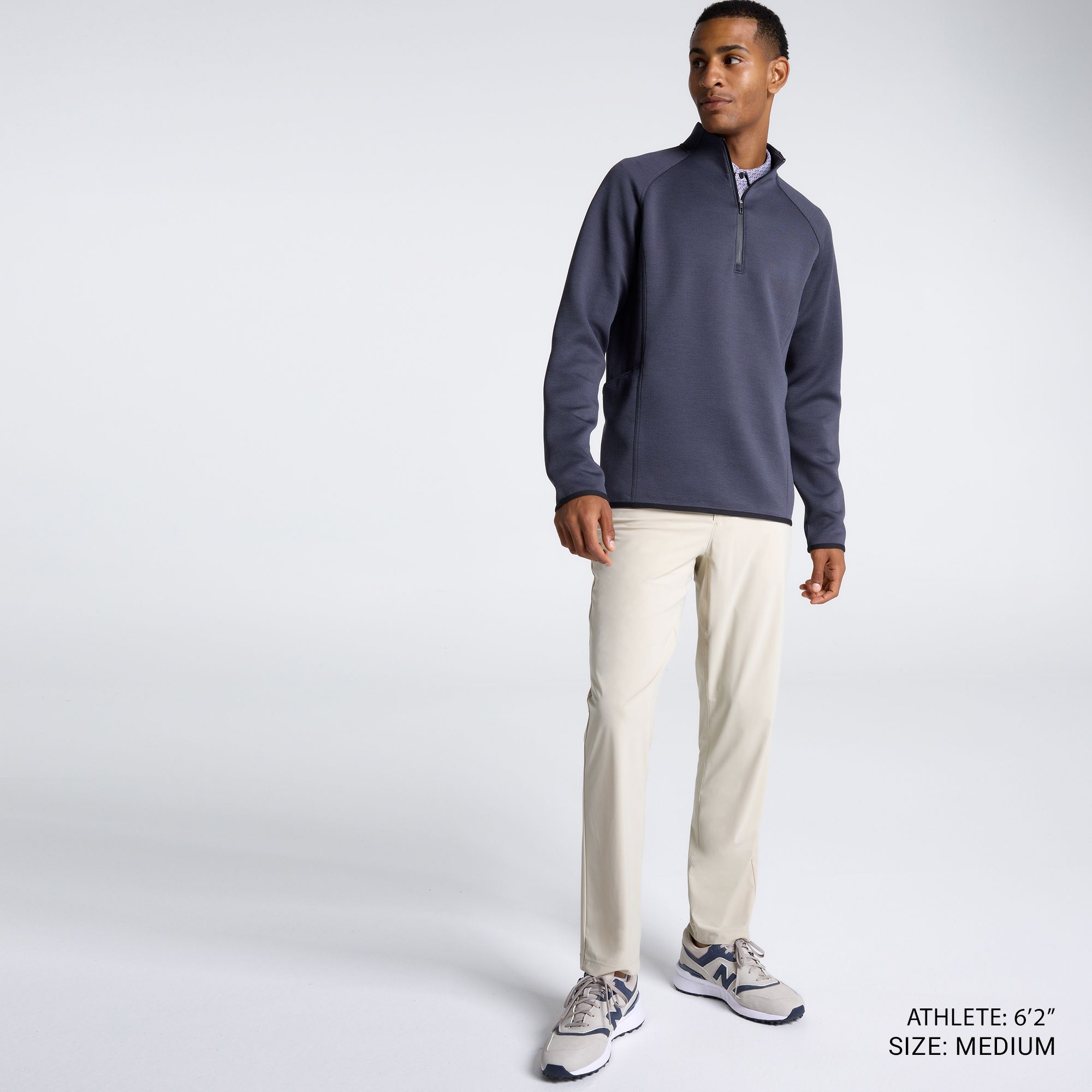 VRST Men's Golf Mesh Scuba 1/4 Zip product image
