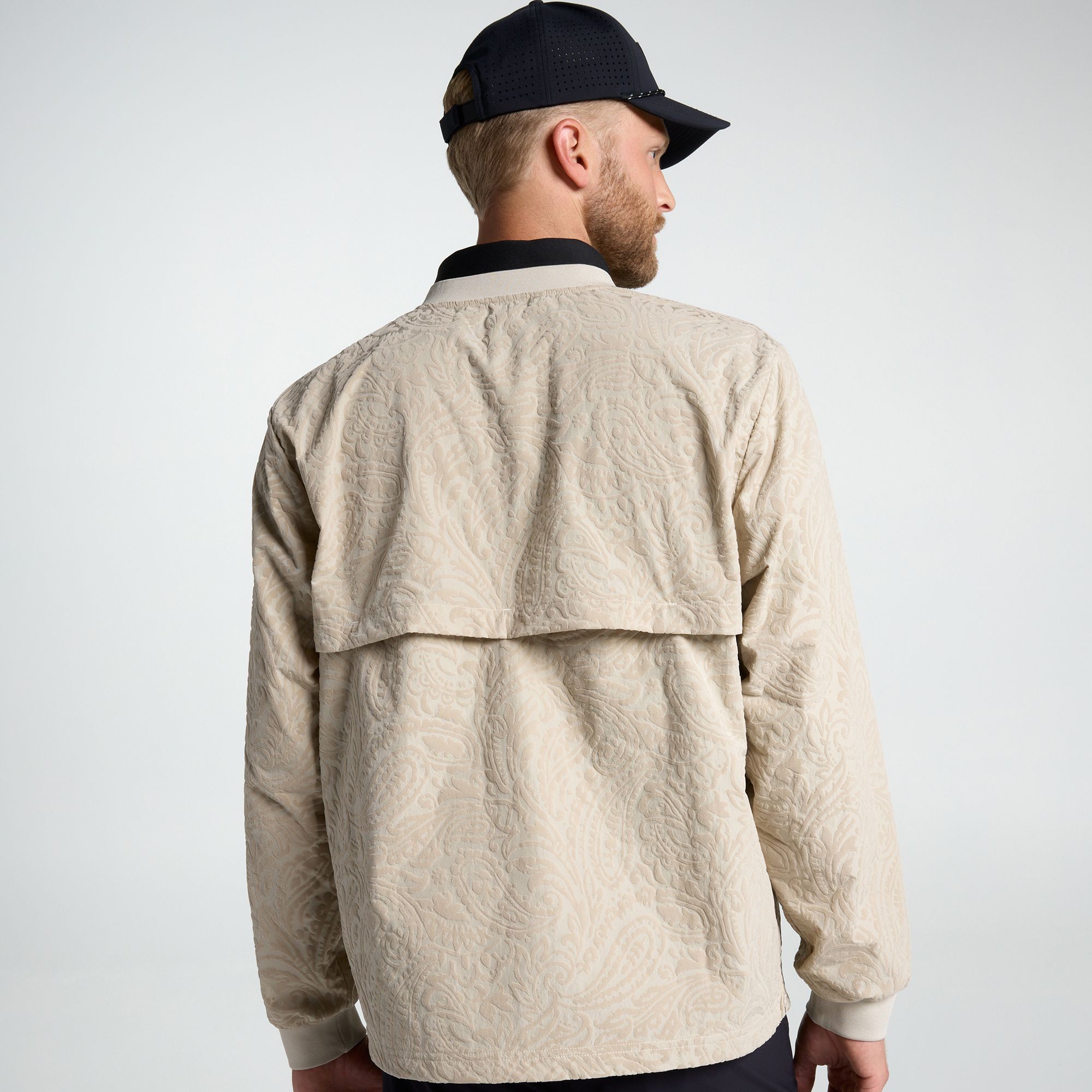 VRST Men's Golf Woven Printed Pullover product image