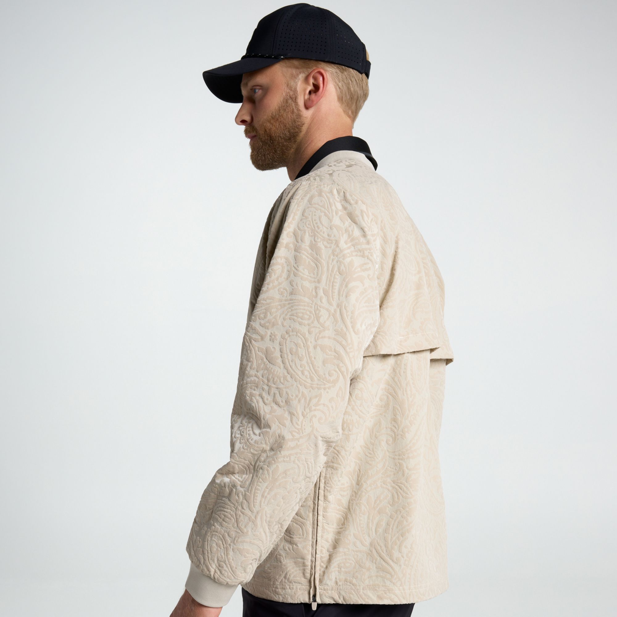 VRST Men's Golf Woven Printed Pullover product image