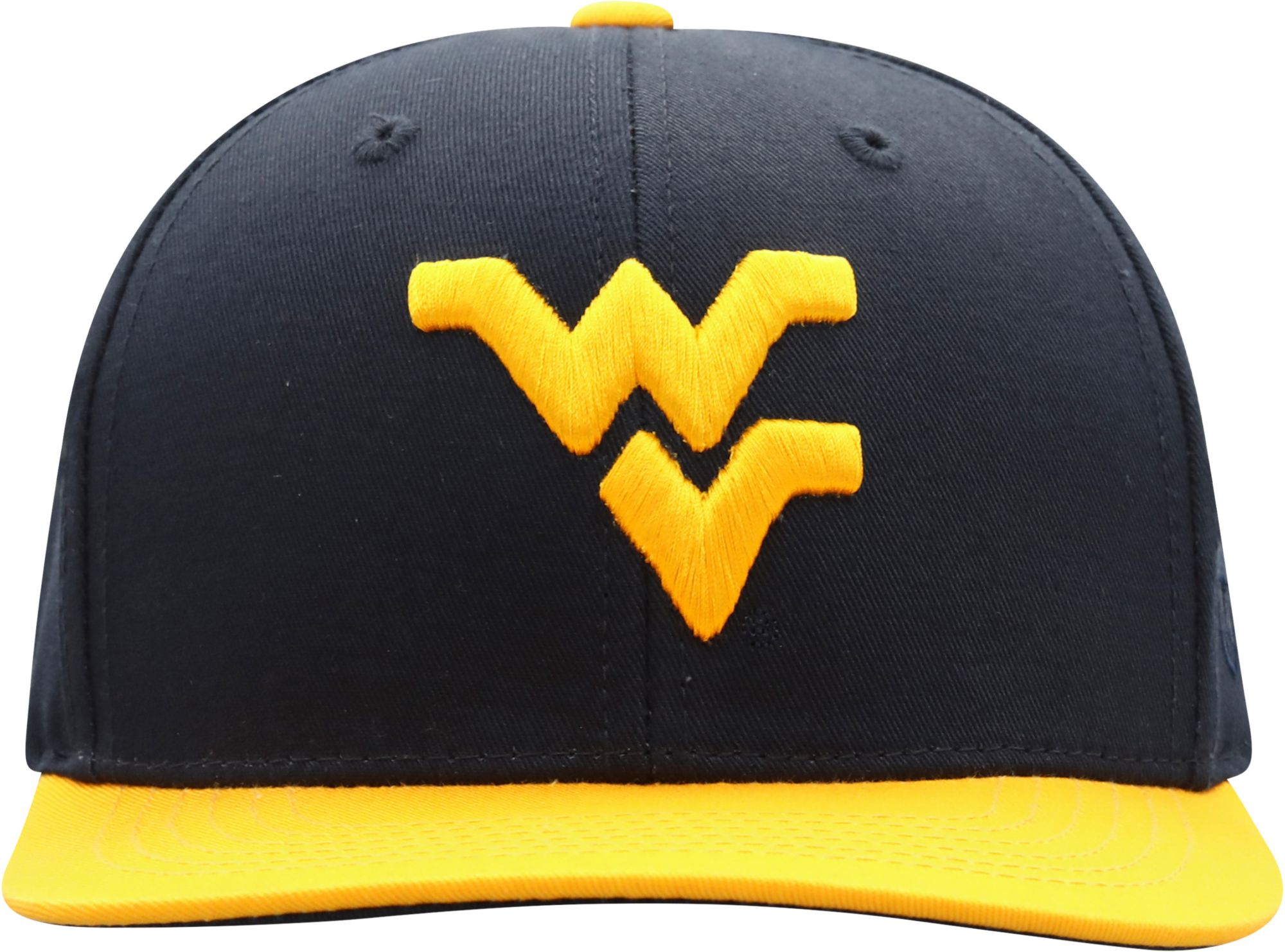 Top of the World Youth West Virginia Mountaineers Blue Maverick Two-Tone Adjustable Hat product image