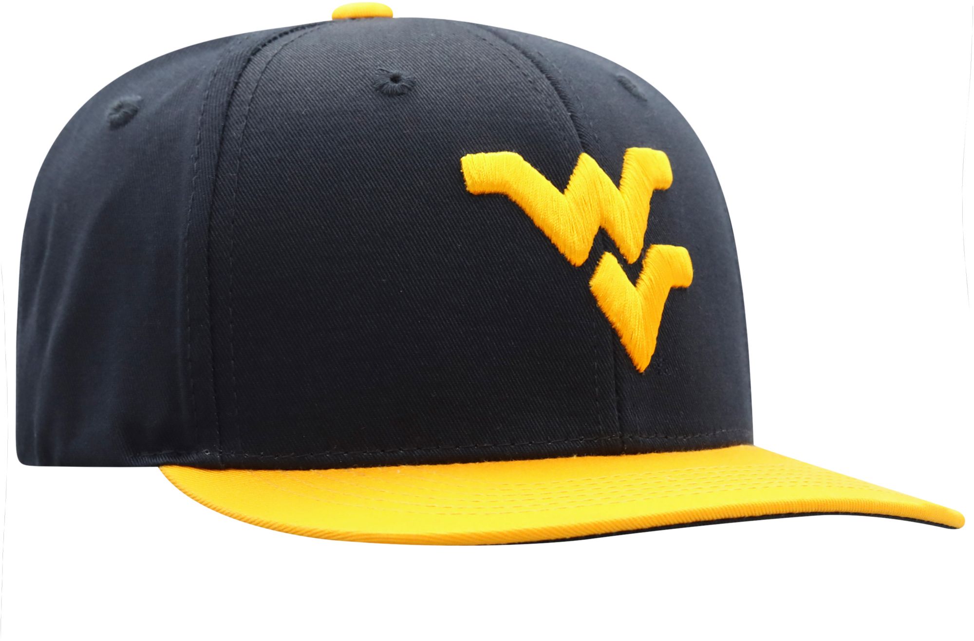 Top of the World Youth West Virginia Mountaineers Blue Maverick Two-Tone Adjustable Hat product image