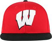 Top of the World Youth Wisconsin Badgers Red Maverick Adjustable Hat product image
