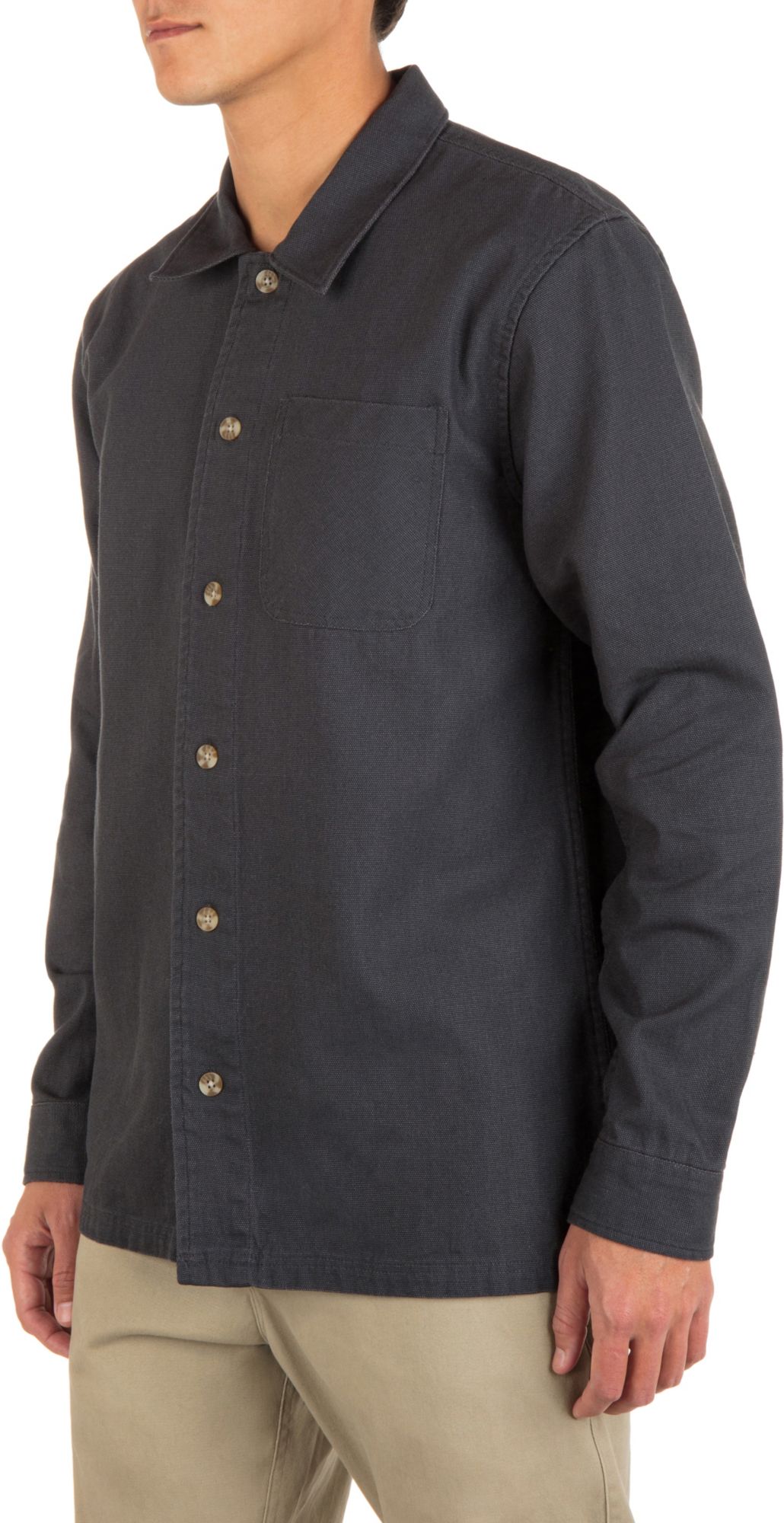 Hurley Men's Bixby Canvas Long Sleeve Shirt product image