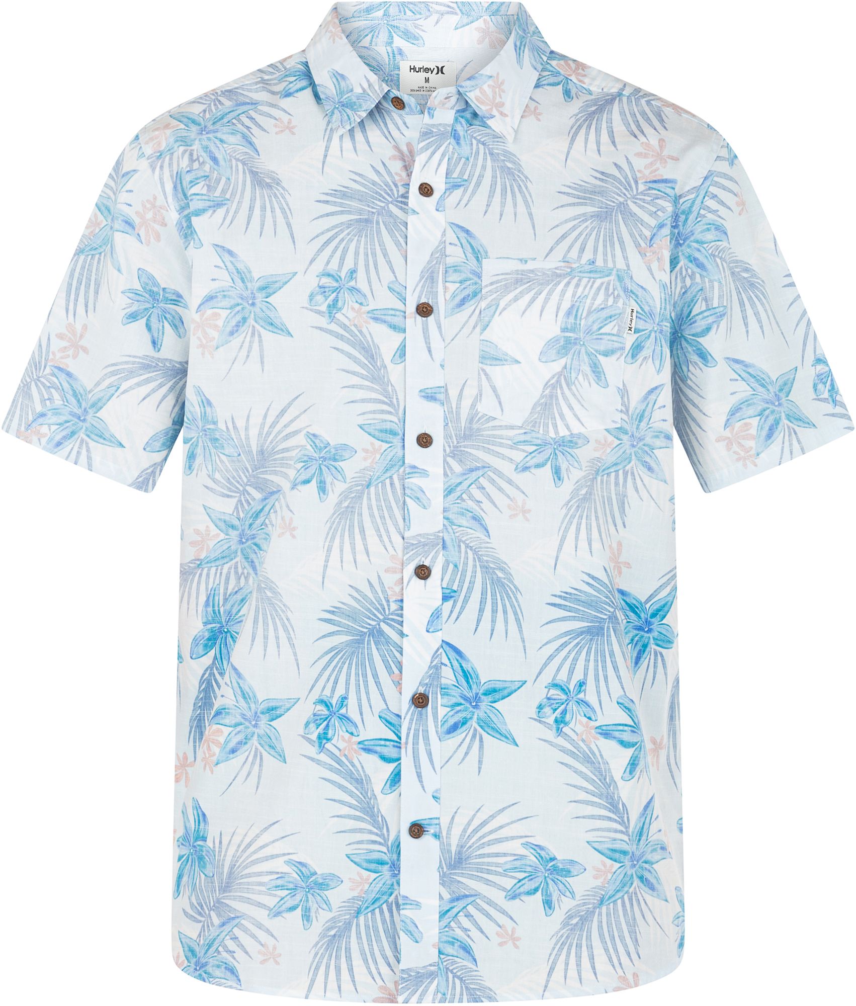 Hurley Men's Bungalow Floral Short Sleeve Button Up Short product image